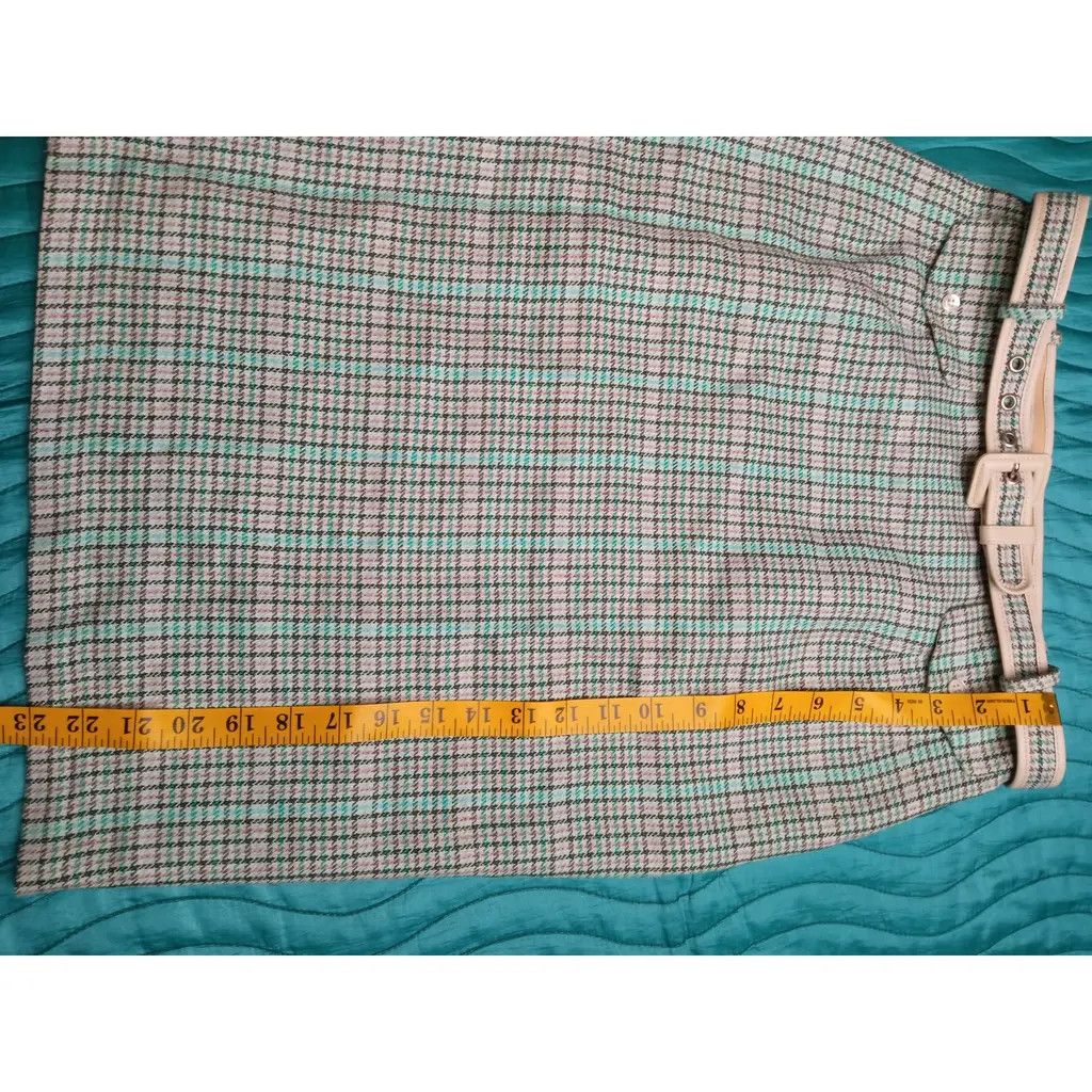 Paul & Joe Linen blend mid-length belted skirt Size 27" / US 4 / IT 40 - 10 Thumbnail