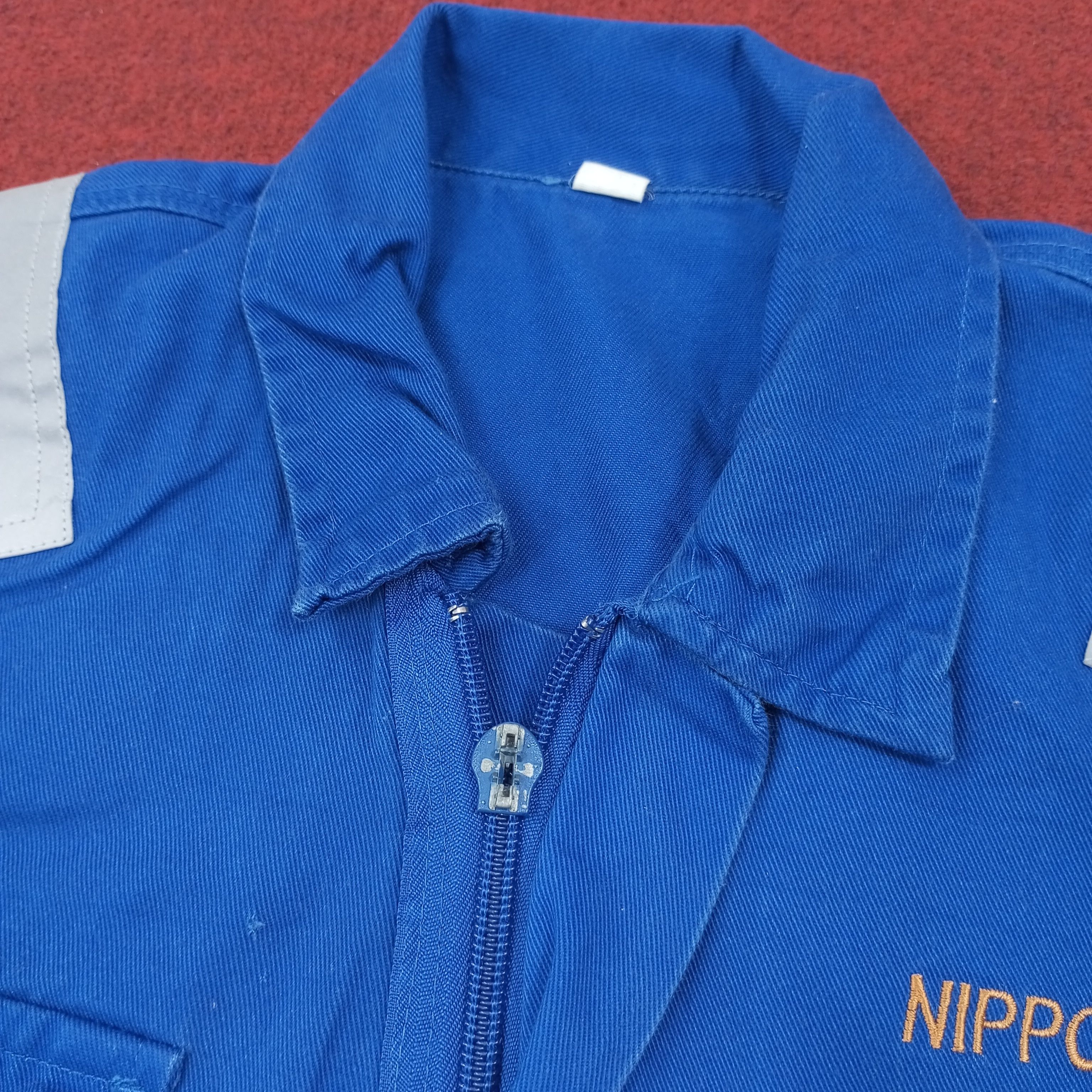 Japanese Brand × Vintage Nippon Salvage Japanese Workwear Coverall Jacket Size US L / EU 52-54 / 3 - 9 Thumbnail