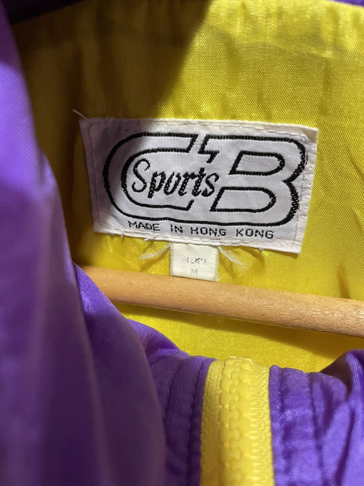 Vintage Vintage 90s CB Sports multicolour windbreaker jacket Size US M / EU 48-50 / 2 - 4 Thumbnail