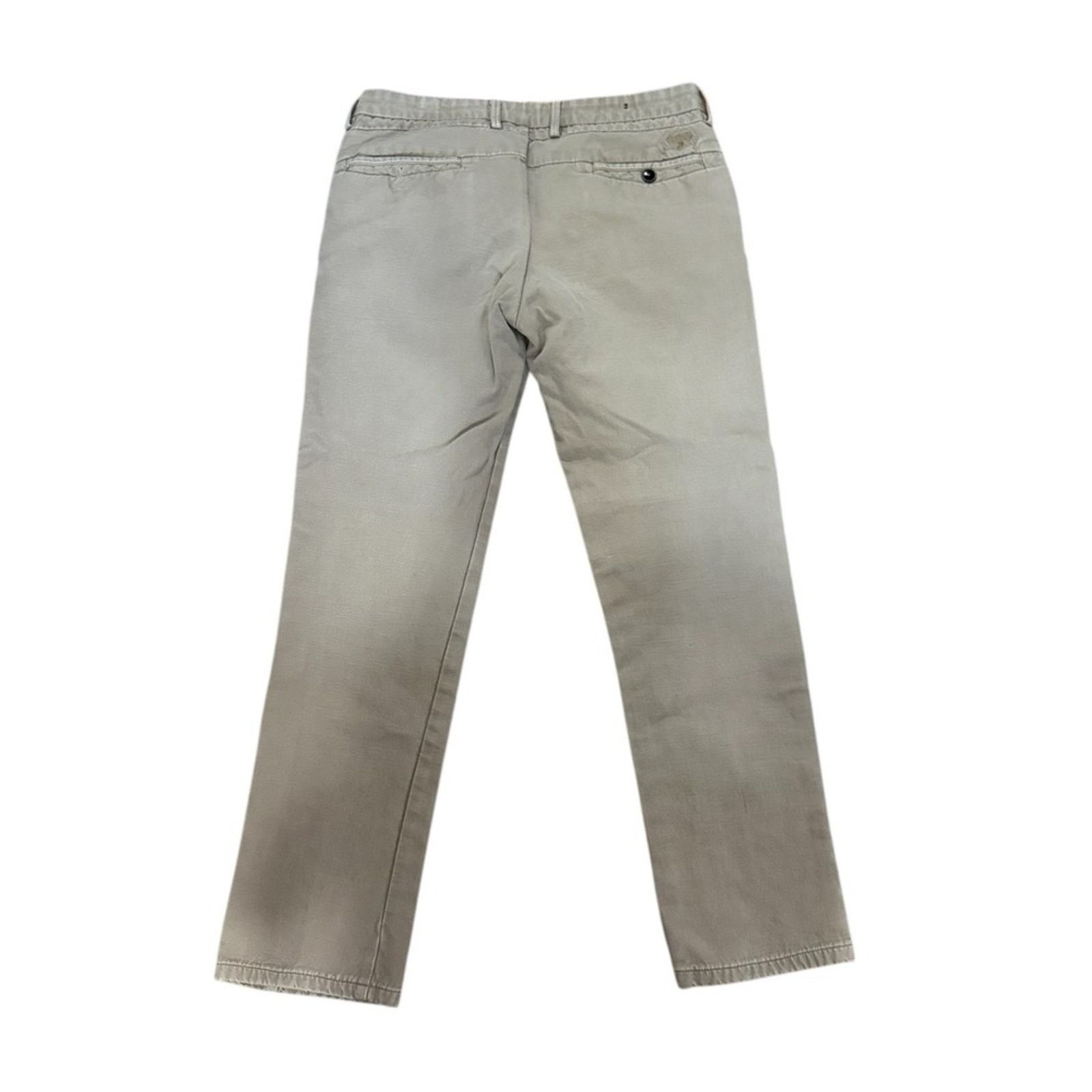 Burberry Mens Designer Burberry khaki pants Size US 34 / EU 50 - 2 Thumbnail