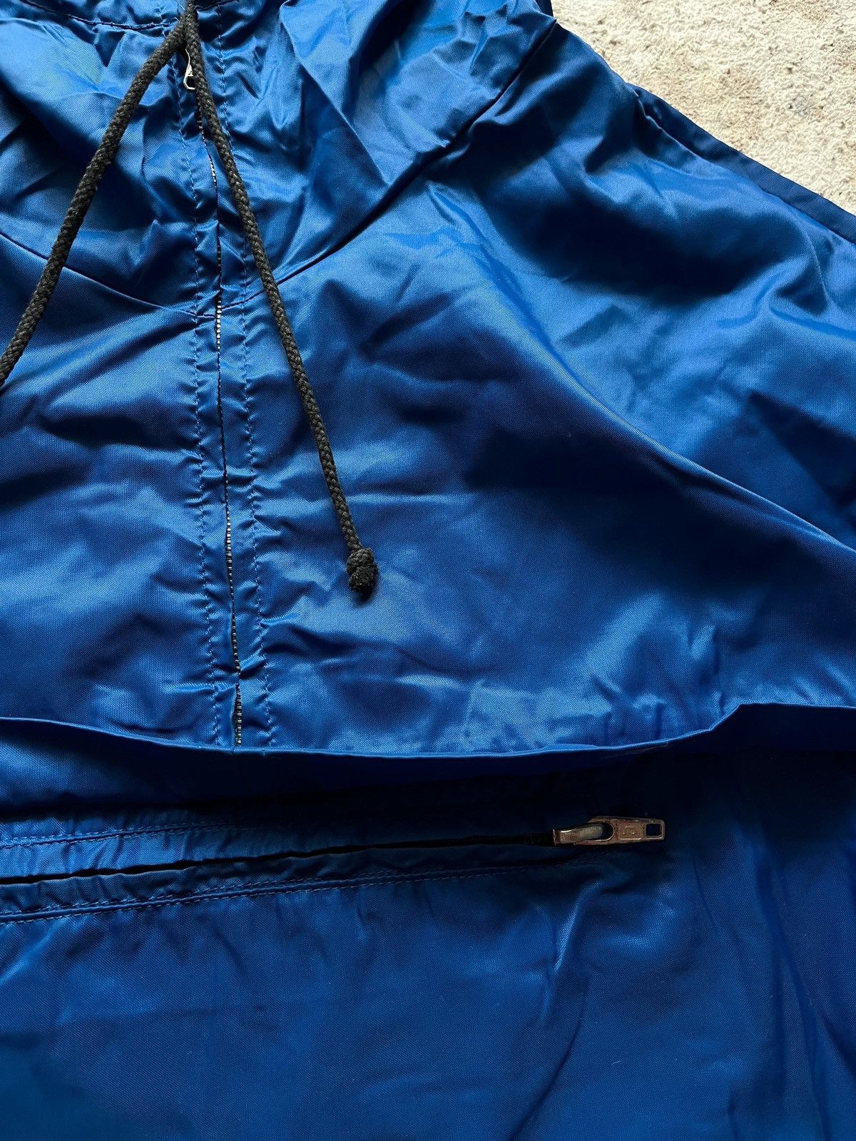Vintage Vintage 80s Anorak Nylon Rare Adjustable Open Size US L / EU 52-54 / 3 - 4 Thumbnail