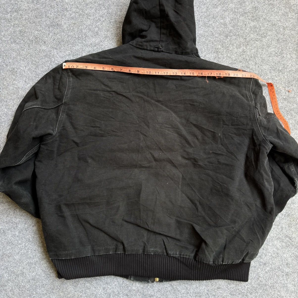 Carhartt × Vintage Vintage Carhartt Faded Black Active Jacket J04 BLK Size US M / EU 48-50 / 2 - 7 Thumbnail