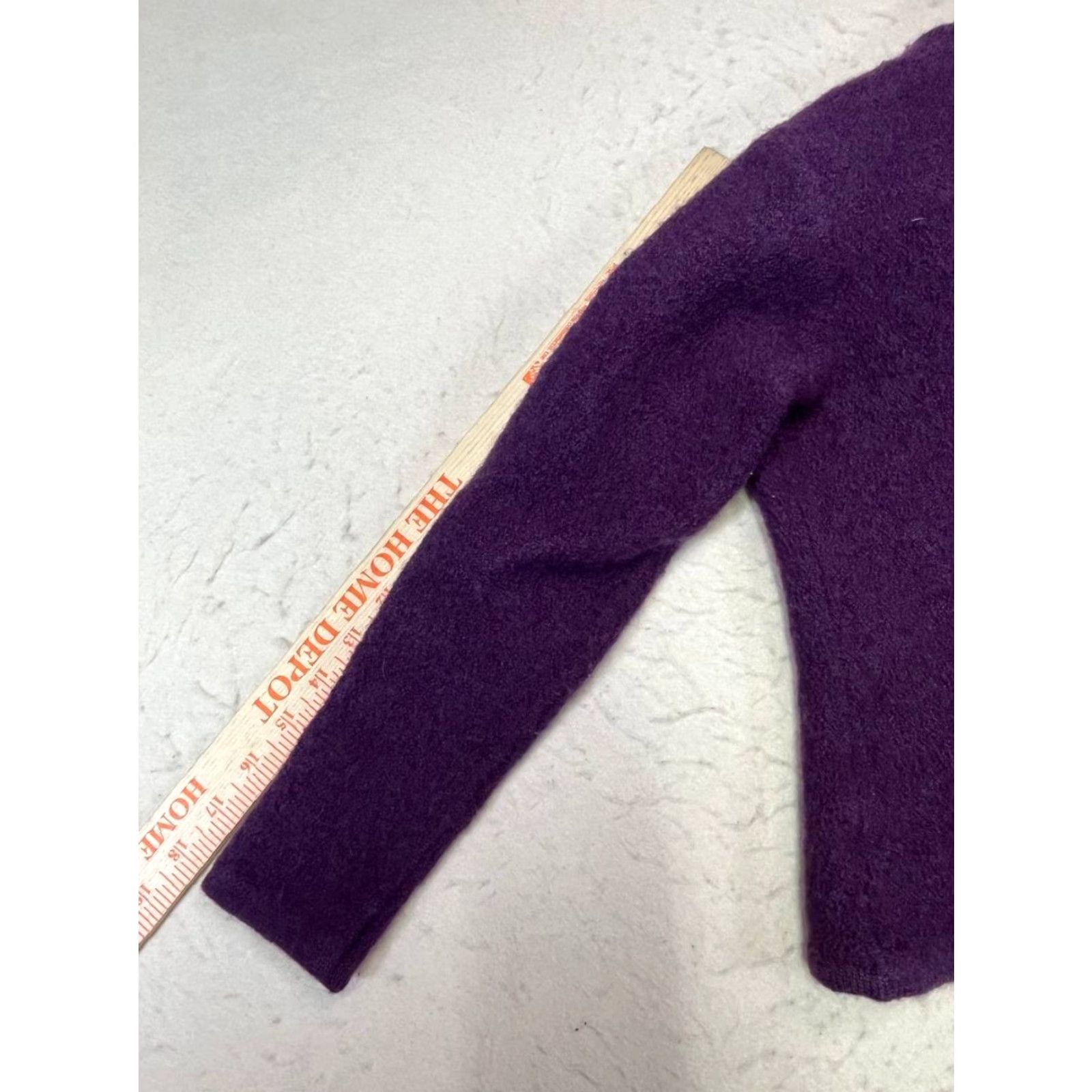 Pendleton VINTAGE Pendleton Virgin Wool Cardigan Purple Embroider Button up Women XS-S See Pic Size XS / US 0-2 / IT 36-38 - 4 Thumbnail