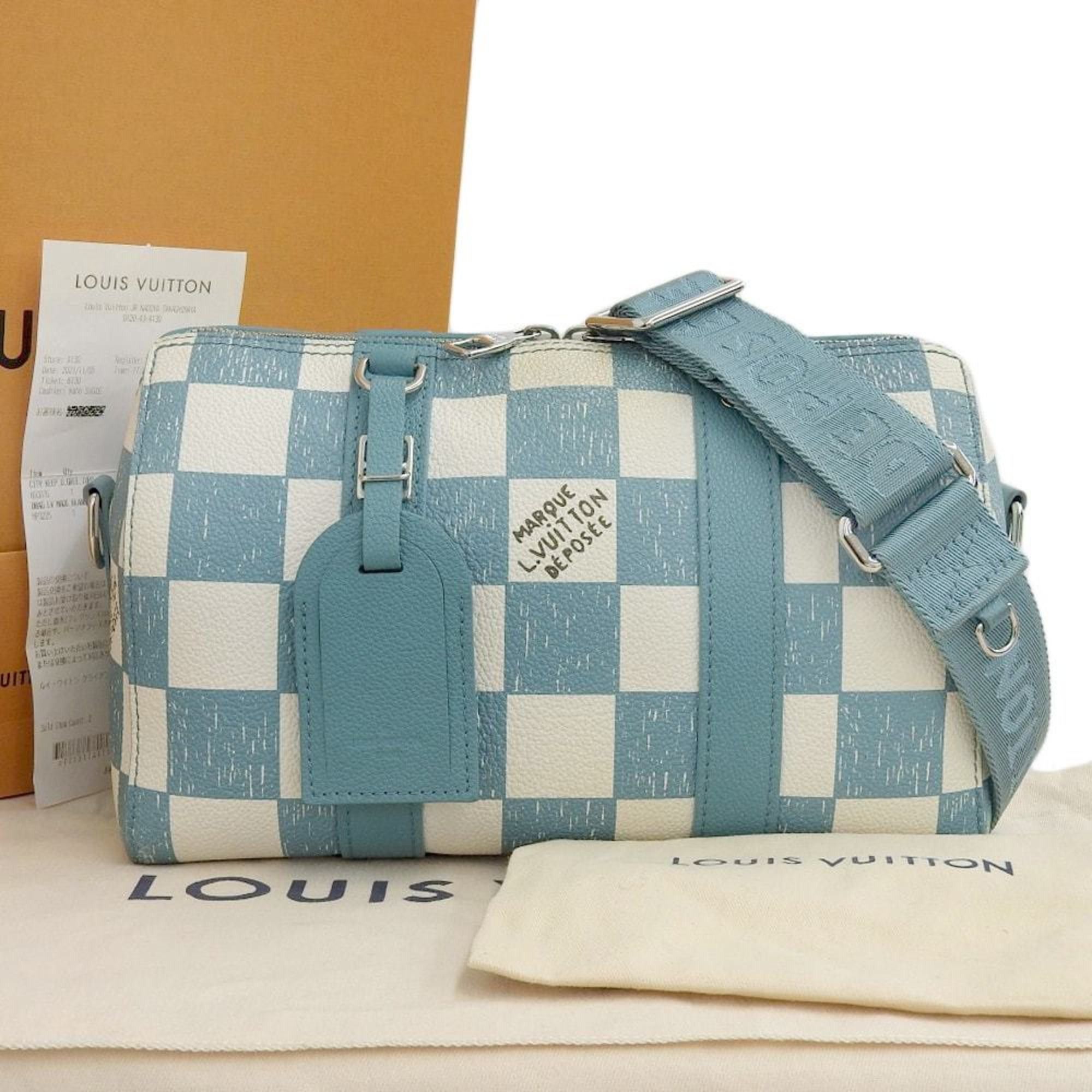 Louis Vuitton Damier Checkerboard City Keepall N50076 Shoulder Bag
