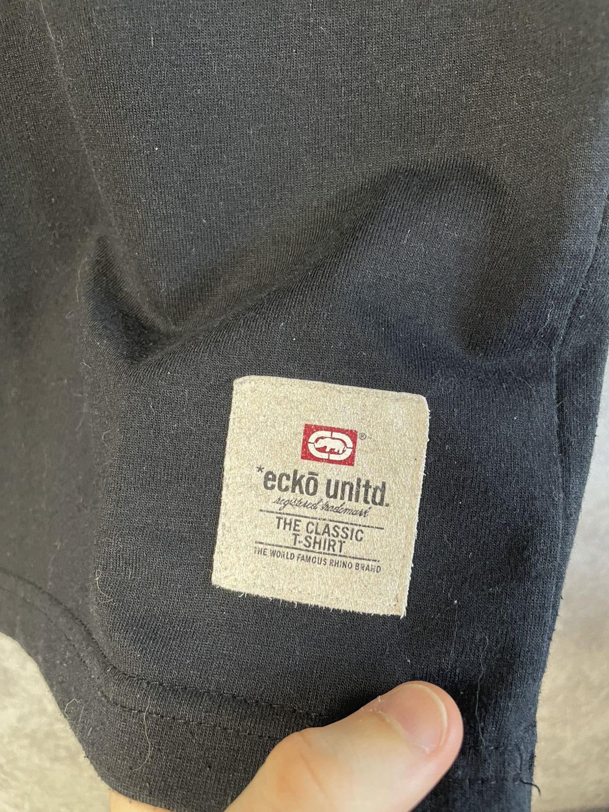 Ecko Unltd. Vintage Ecko Unltd Big Logo Rap T-Shirt Size US L / EU 52-54 / 3 - 4 Thumbnail