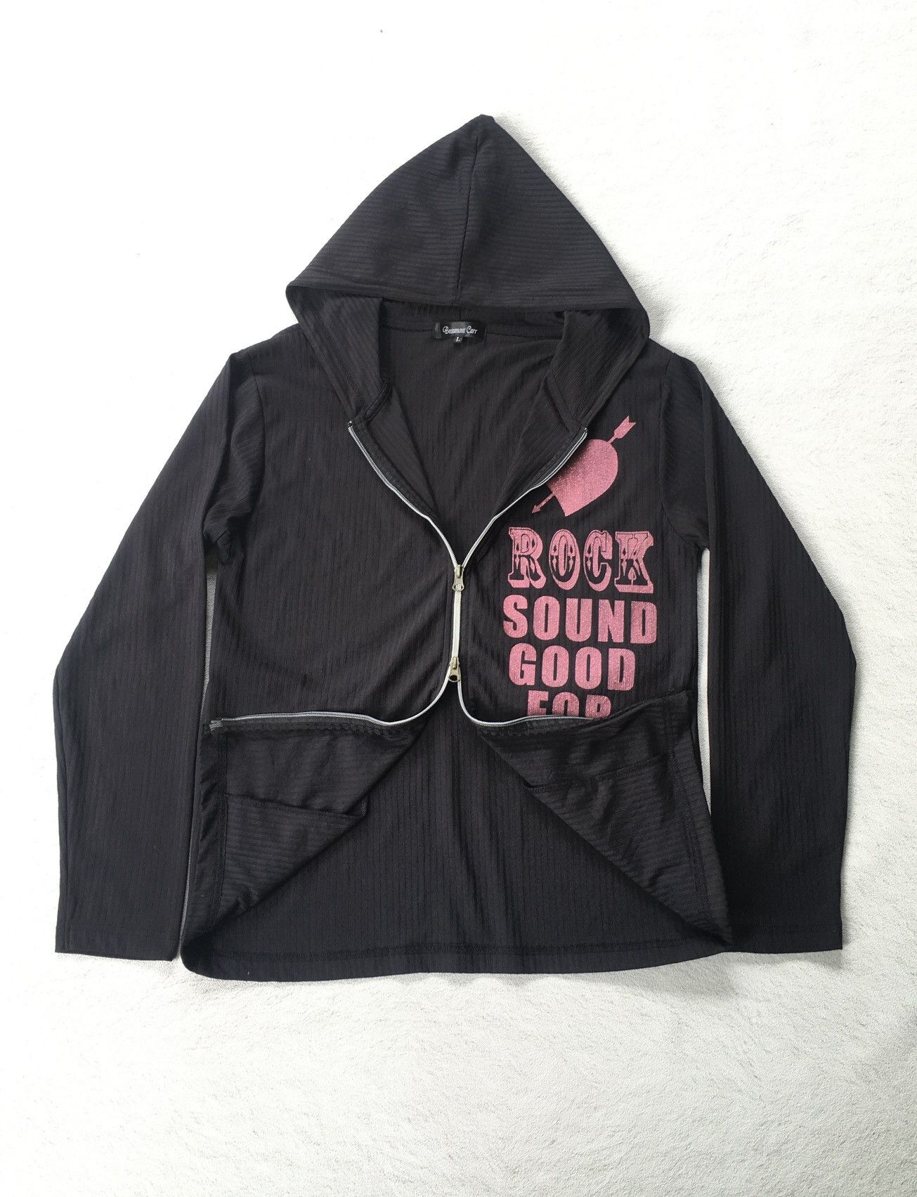 14th Addiction 2000s Beaumont Carr Gothic Zip Hoodie Size US L / EU 52-54 / 3 - 3 Thumbnail