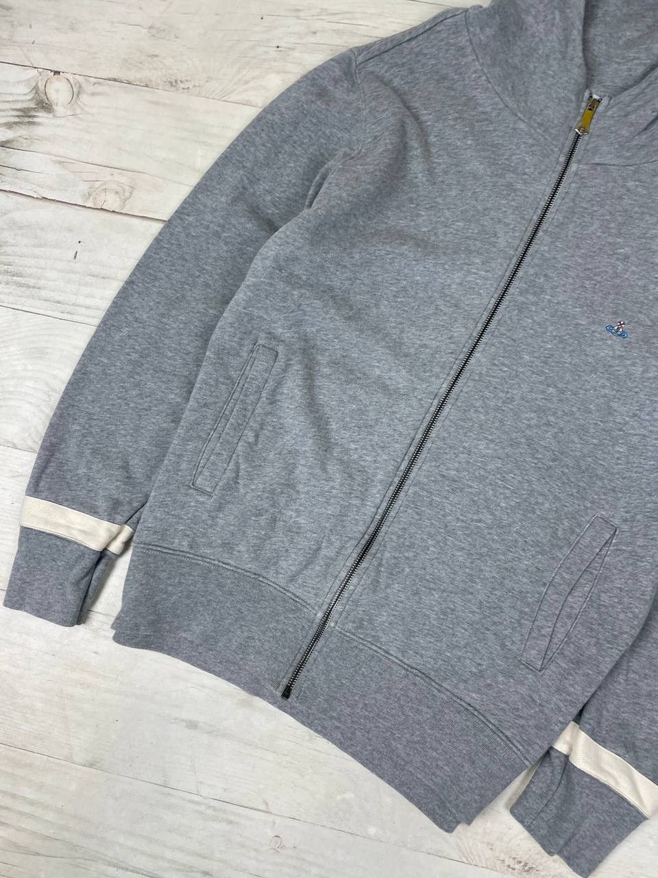 Vivienne Westwood Vivienne Westwood Zip Up Hoodie Logo Orb Size US L / EU 52-54 / 3 - 3 Thumbnail
