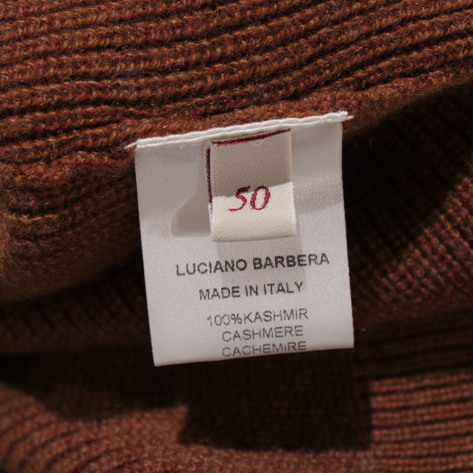 Luciano Barbera Luciano Barbera Sweater Size US M in Brown Size US M / EU 48-50 / 2 - 9 Thumbnail