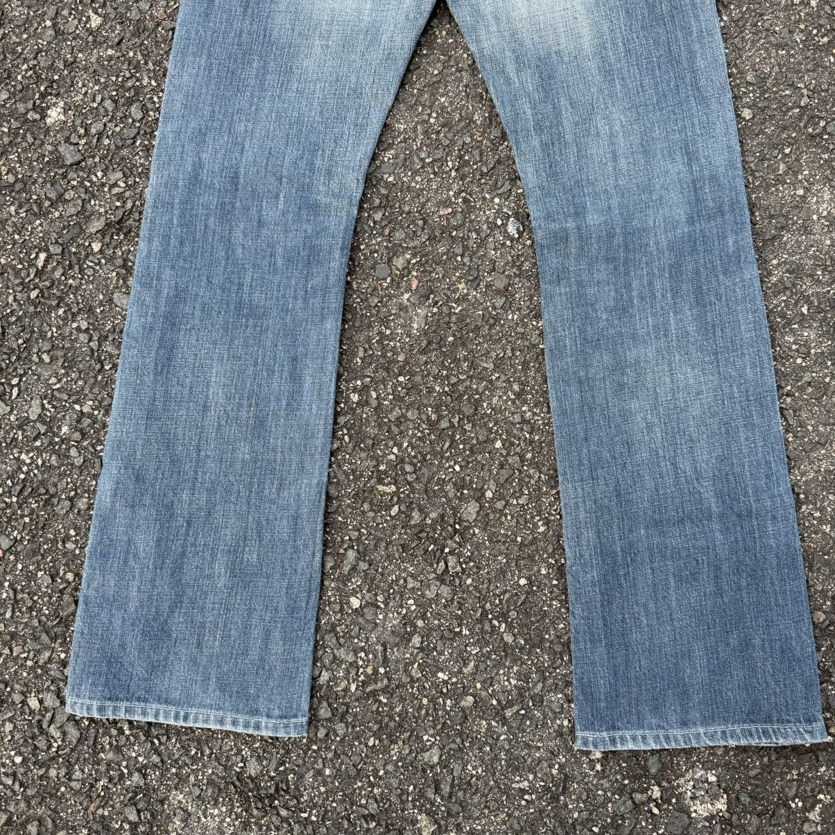 Japanese Brand W31 VINTAGE TRIM FLARE FADED DENIM JEAN PANTS Size US 31 - 15 Thumbnail