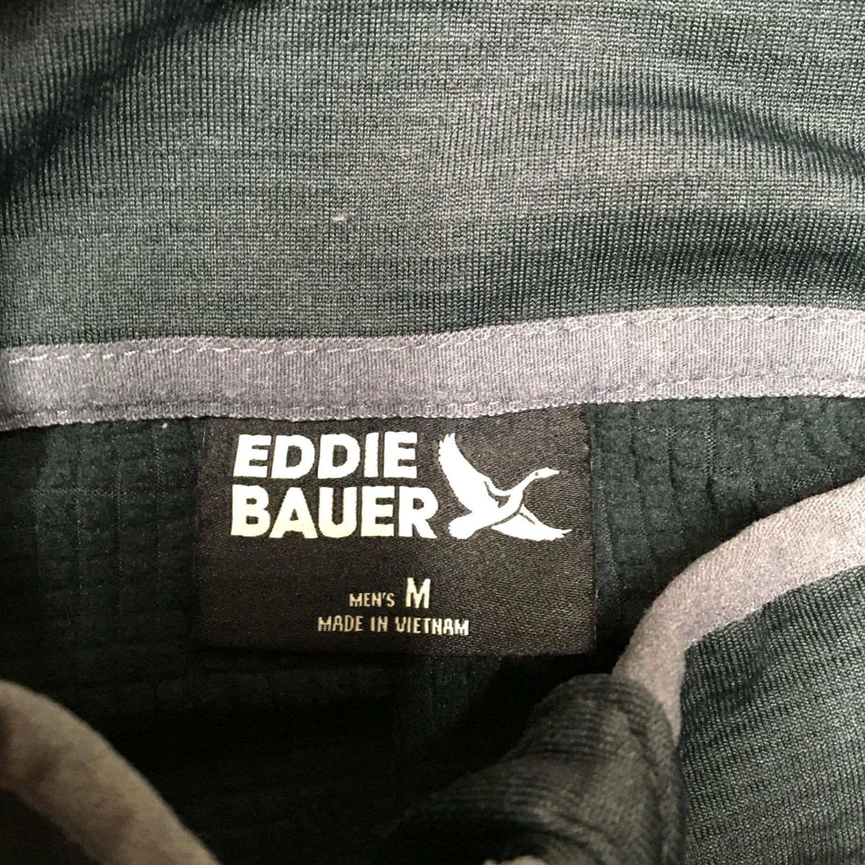 Eddie Bauer Eddie Bauer First Ascent Grid Pullover Mens M Gray Blue Fleece Performance Pullover Mock Neck 1/4 Zip Sweatshirt Hiking Running Outdoors Size US M / EU 48-50 / 2 - 4 Thumbnail