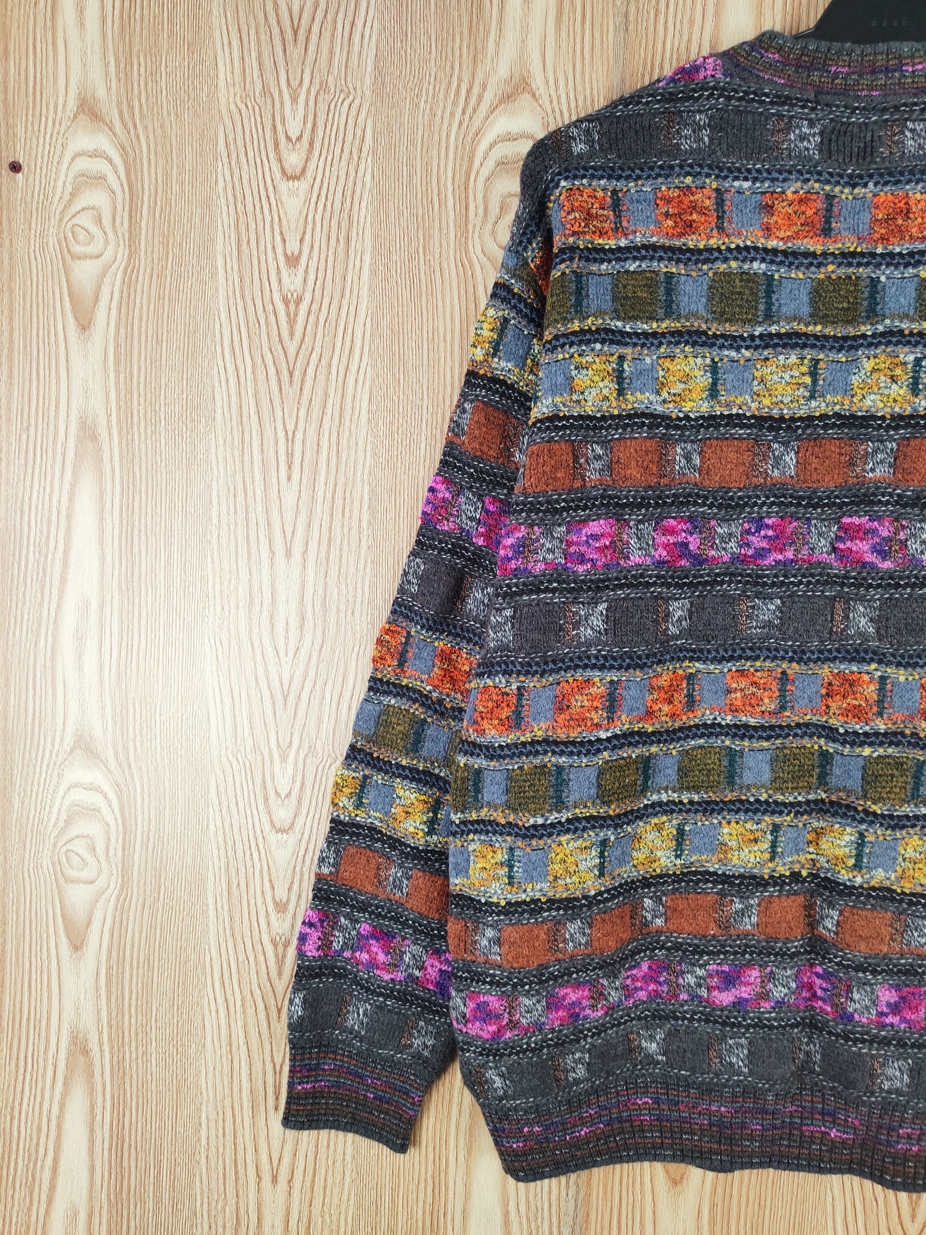 Aran Isles Knitwear Fantasie de Settembre Gray Knitwear Sweatshirts #W147 Size US M / EU 48-50 / 2 - 8 Thumbnail