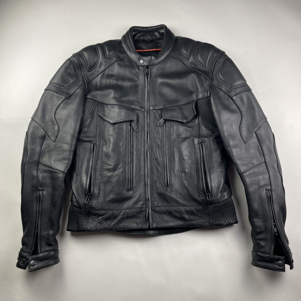 Other Milwaukee Leather Jacket Mens L Black Motorcycle Biker Thick Size US L / EU 52-54 / 3 - 1 Thumbnail