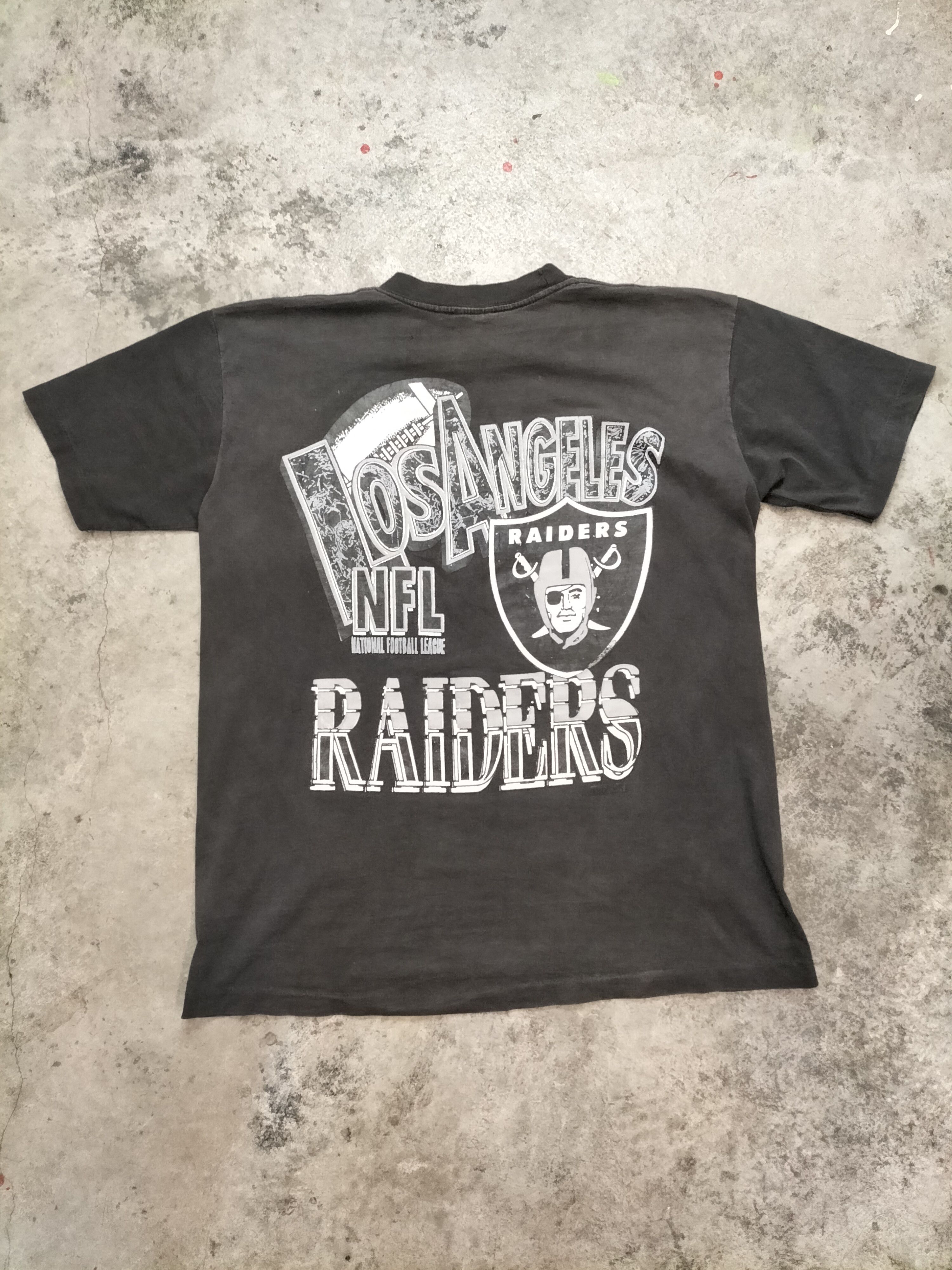 Harley Davidson Harley Davidson X Oakland Raiders Vintage Black Tee Size US L / EU 52-54 / 3 - 1 Thumbnail