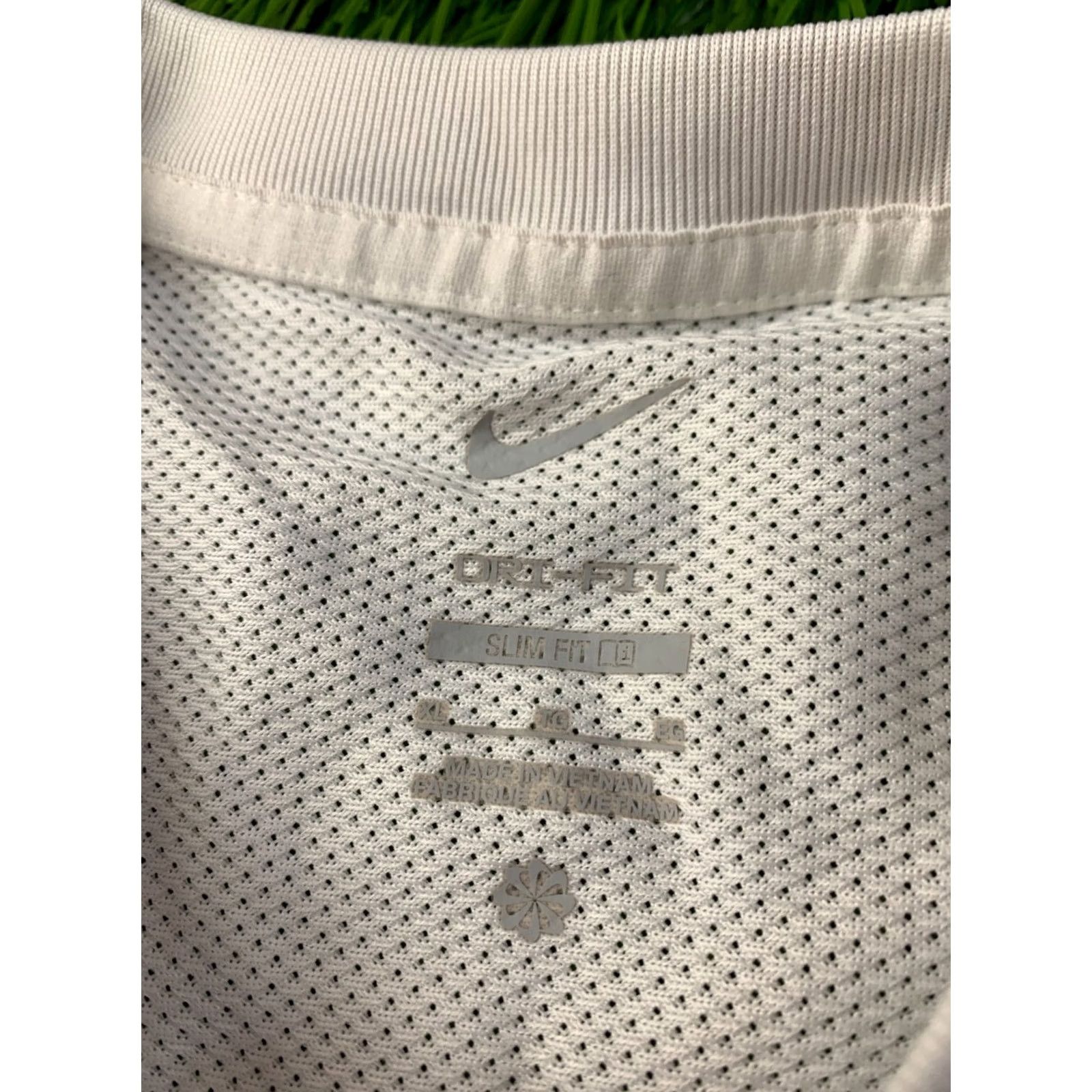 Nike Nike Academy Dri-Fit Original 2024 Men Football Shirt XL White and Black Nike Dri-FIT Men's T-Shirt Short Sleeve Crew Neck 75cm 58cm Slim Size US XL / EU 56 / 4 - 5 Thumbnail