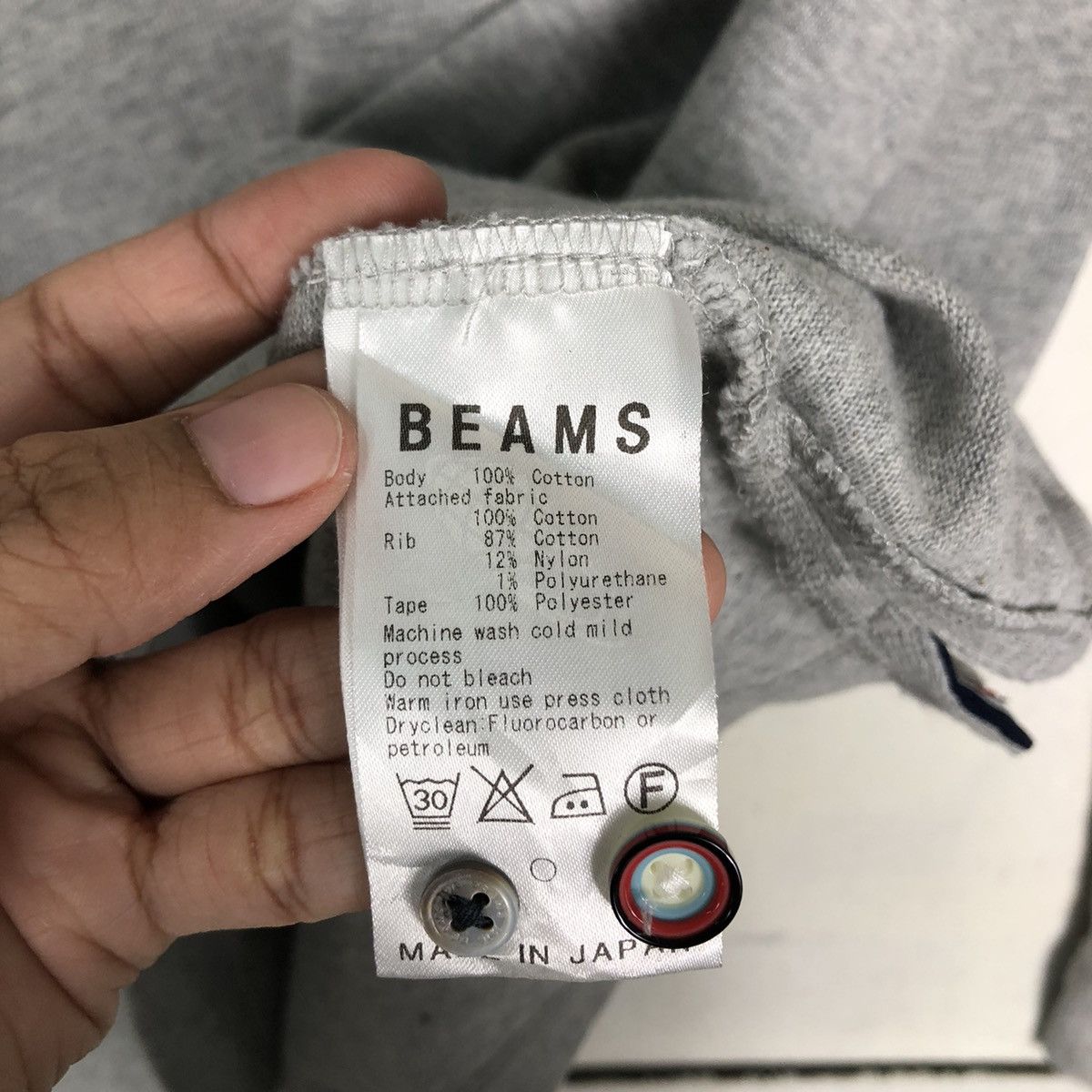 Beams Plus 🔥Vintage Sweatshirt Long Sleeve Beams Japan Issey Miyake Size US XL / EU 56 / 4 - 13 Thumbnail