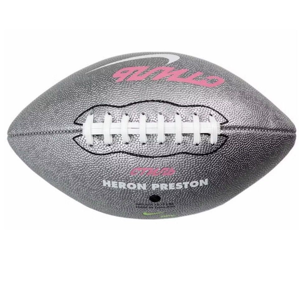 Heron Preston × Nike BRAND NEW Nike Heron Preston Vapor 24/7 Football SS19 Silver Size ONE SIZE - 6 Thumbnail