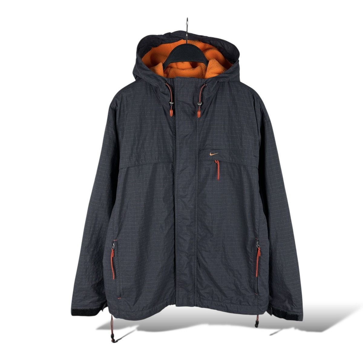 Nike Vintage Y2K Nike Nylon Jacket Full Zip Hooded Men’s Size S Size US S / EU 44-46 / 1 - 1 Thumbnail