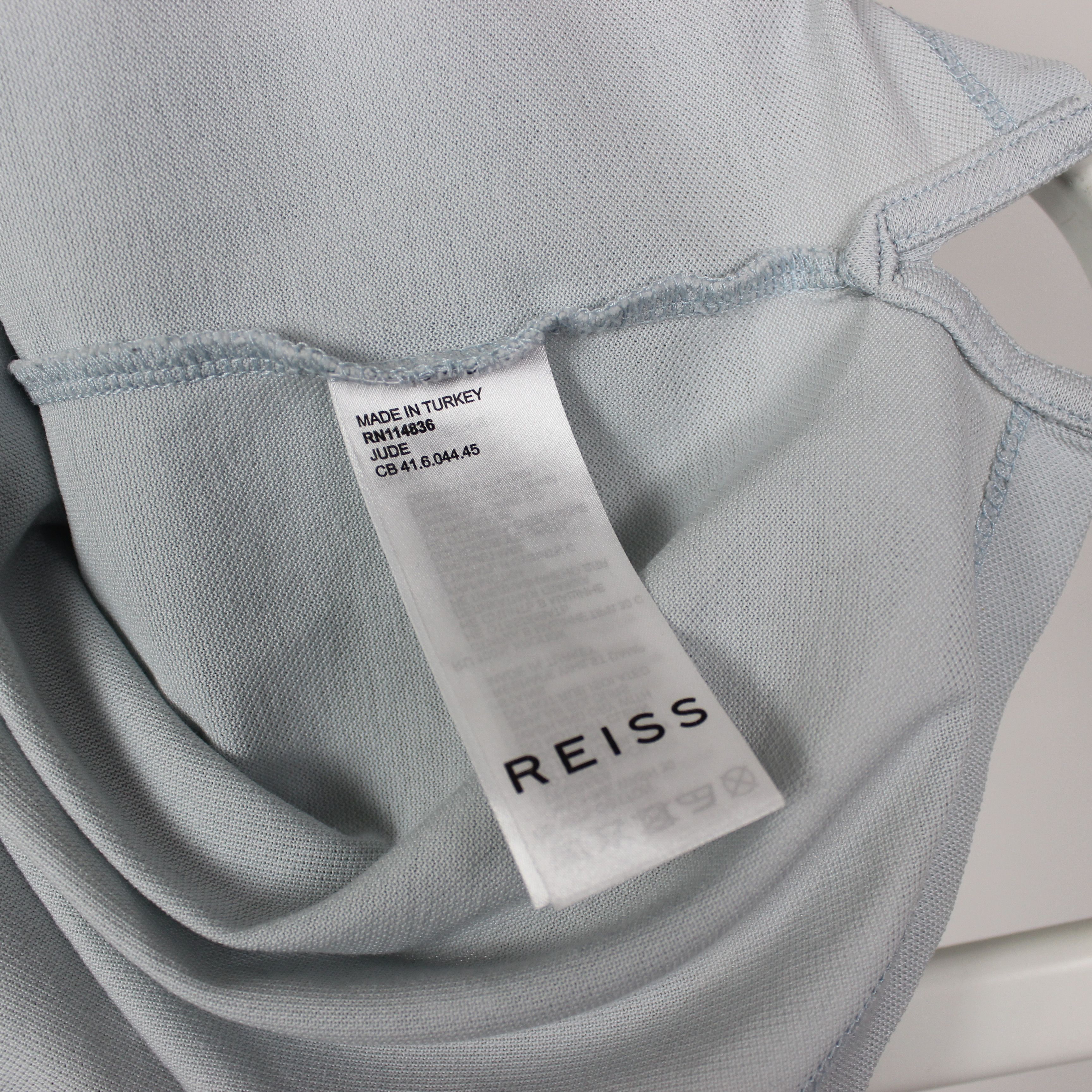 Reiss Reiss polo shirt men cotton zip M L Size US L / EU 52-54 / 3 - 6 Thumbnail