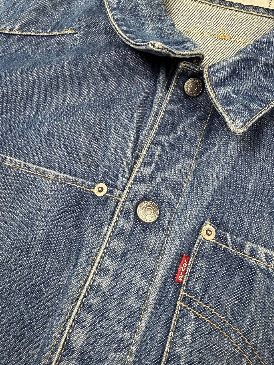 Levi's Vintage Clothing Vintage 2000s Levi's Engineered Blue Denim Jacket Jeans LEJ Size US M / EU 48-50 / 2 - 6 Thumbnail