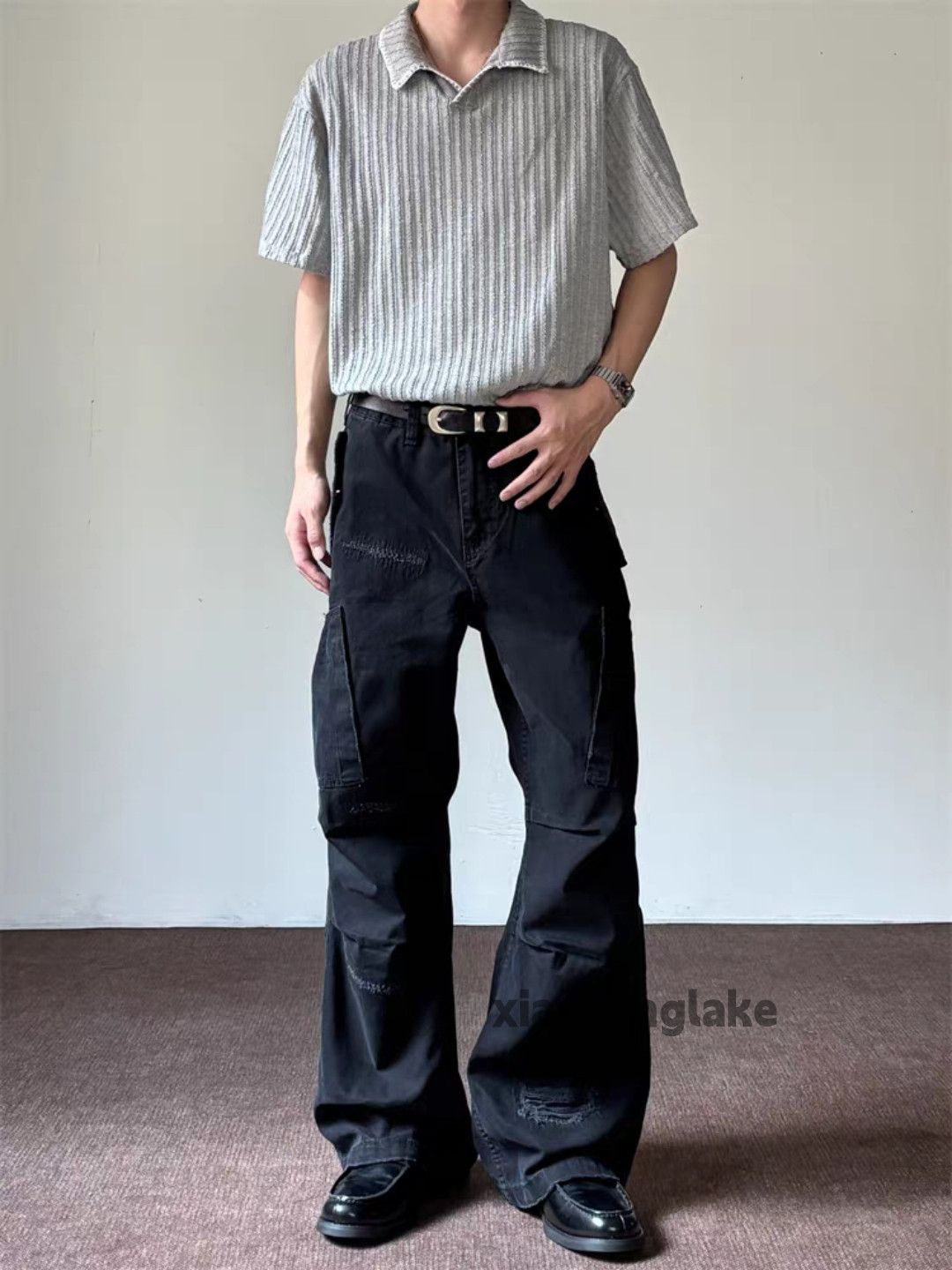 Vintage Unisex outdoor utility loose baggy punk grunge pants Size US 32 / EU 48 - 1 Thumbnail