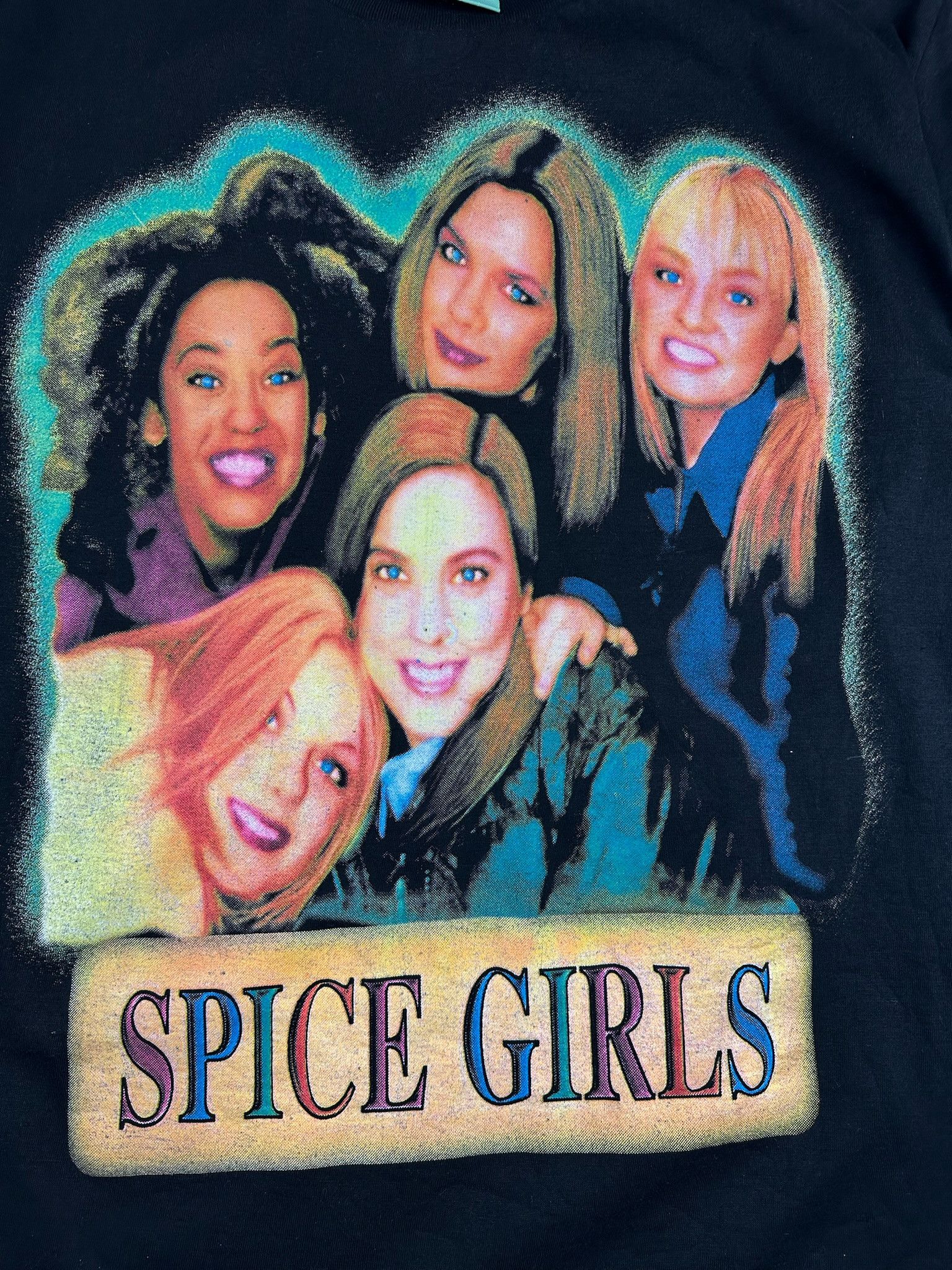 Band Tees Vintage Y2K Spice Girls Big Logo Pop Band T-Shirt Size US L / EU 52-54 / 3 - 9 Thumbnail