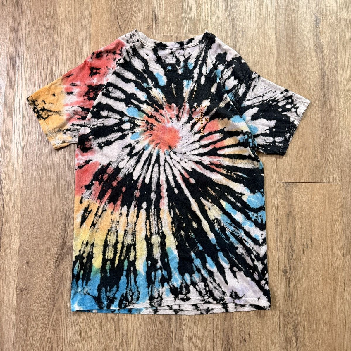Travis Scott Travis Scott Highest in the Room Astroworld Era Tie-Dye Tee Size US L / EU 52-54 / 3 - 2 Thumbnail