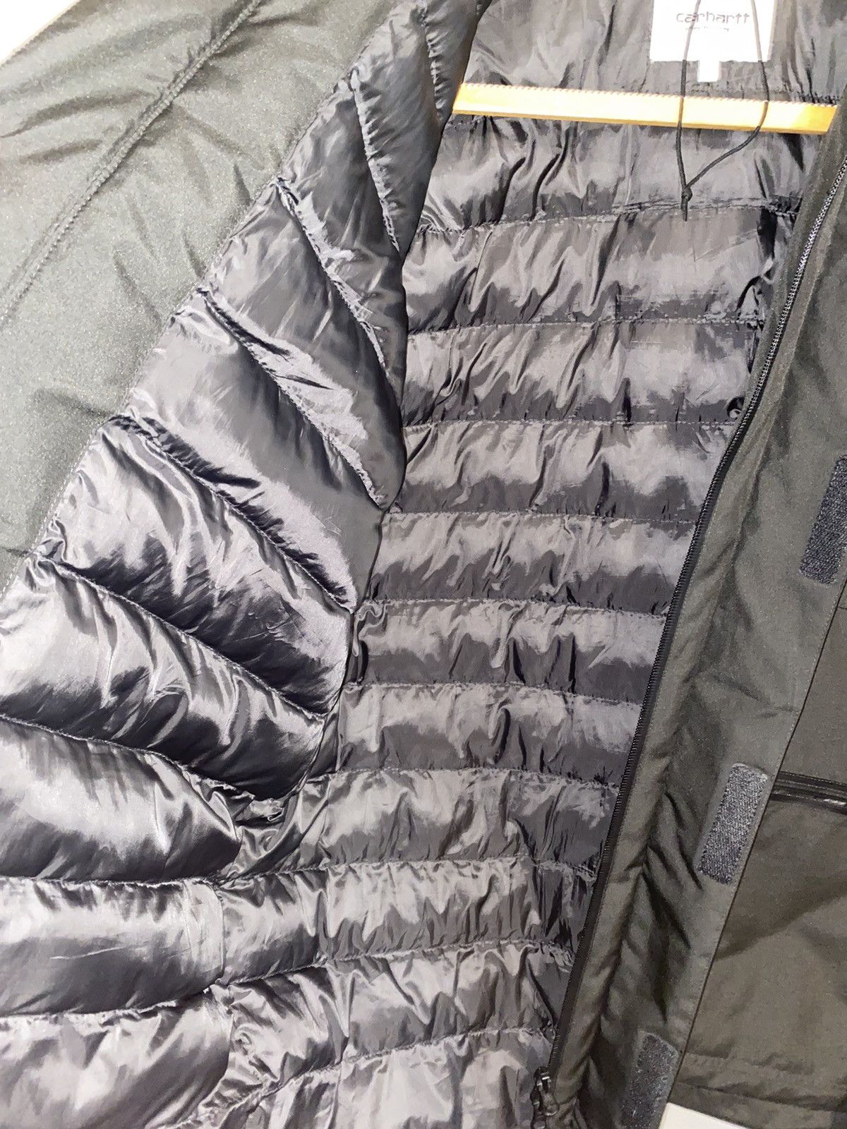 Carhartt × Carhartt Wip × Goretex Carhartt Work In Progress Black Gore-Tex Michigan Jacket Size US L / EU 52-54 / 3 - 4 Thumbnail