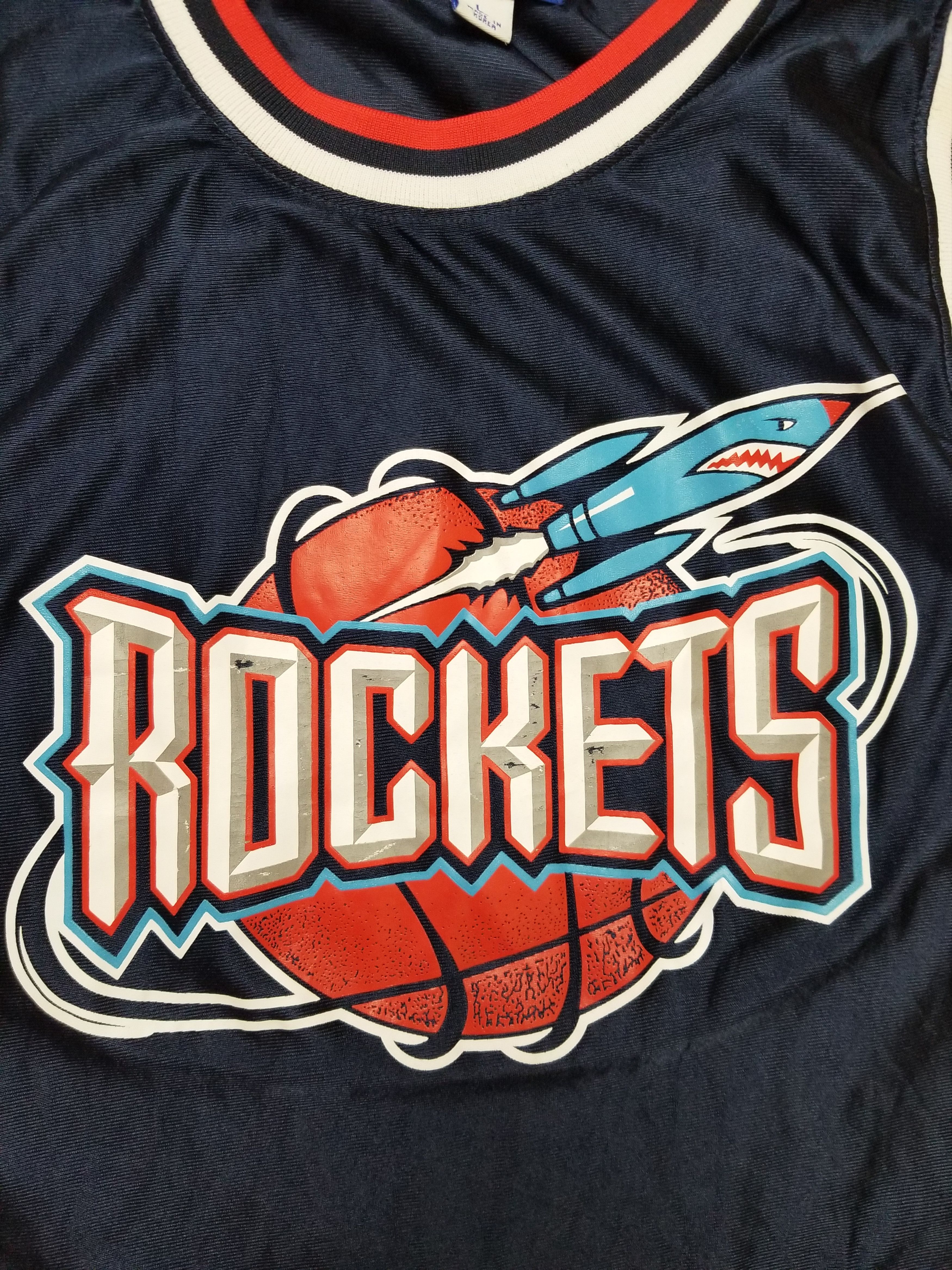 Starter Vintage Starter Houston Rockets #4 Charles Barkley Jersey Size US L / EU 52-54 / 3 - 4 Thumbnail