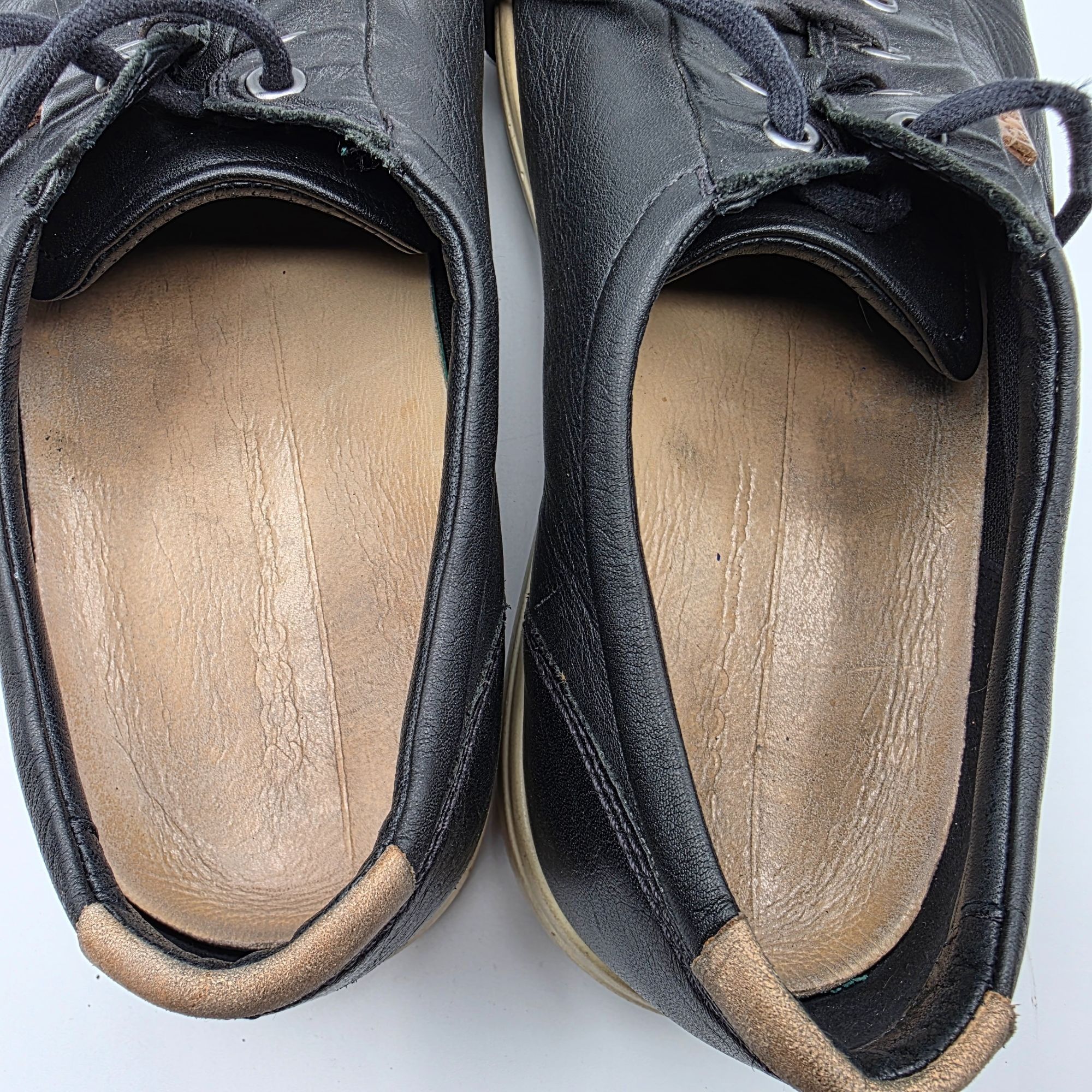 Ecco ECCO Soft 7 Mens Size 13 Black Leather Lace Up Shoes Walking Size US 13 / EU 46 - 6 Thumbnail