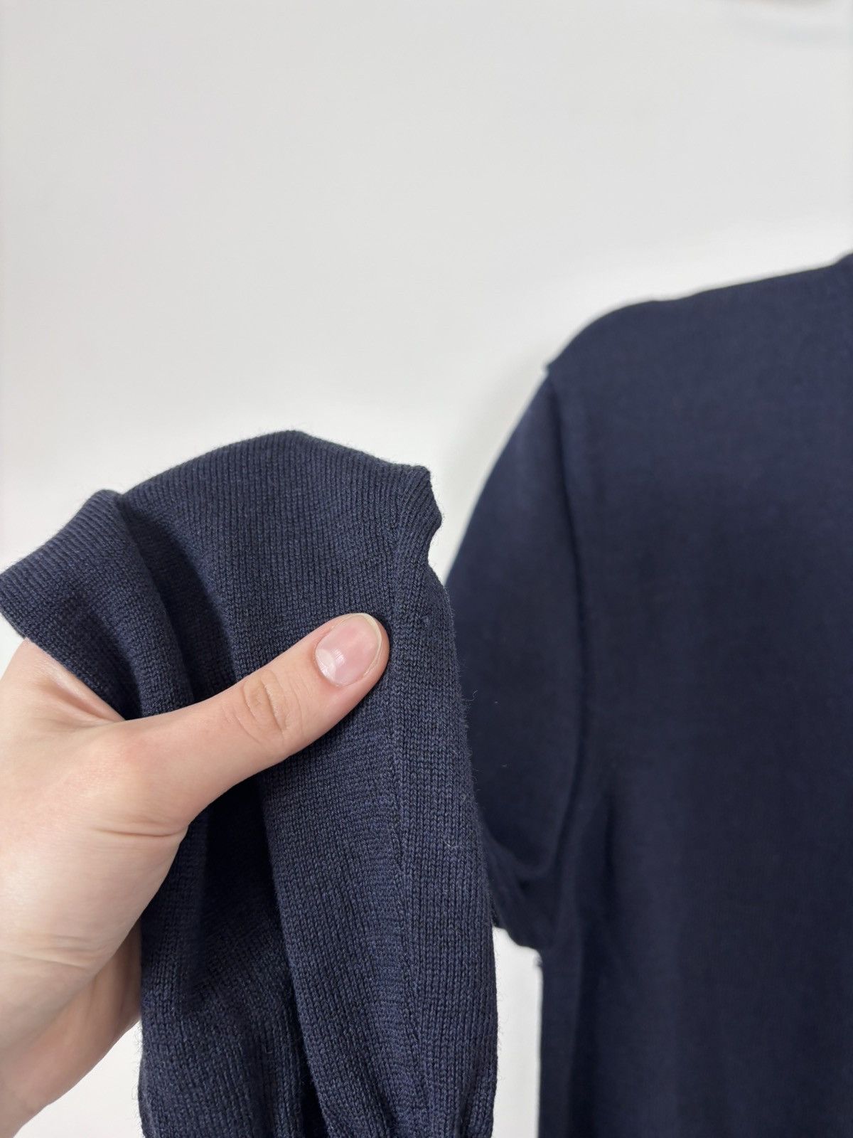 Vivienne Westwood Vivienne Westwood Men’s Navy Blue Wool Sweater Jumper Size US L / EU 52-54 / 3 - 9 Thumbnail