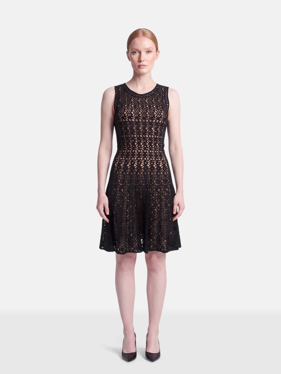 Alaia Black Sleeveless Knee Length Dress Size S / US 4 / IT 40 - 1 Thumbnail