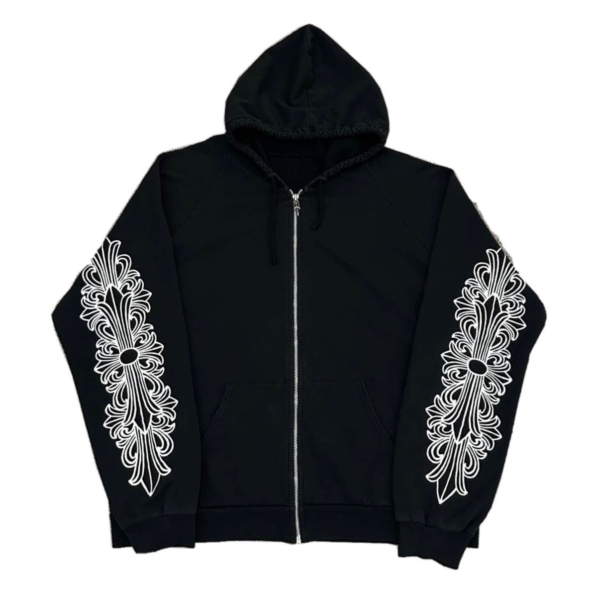 Chrome Hearts Vintage Chrome hearts floral zip-up Size US XL / EU 56 / 4 - 1 Thumbnail