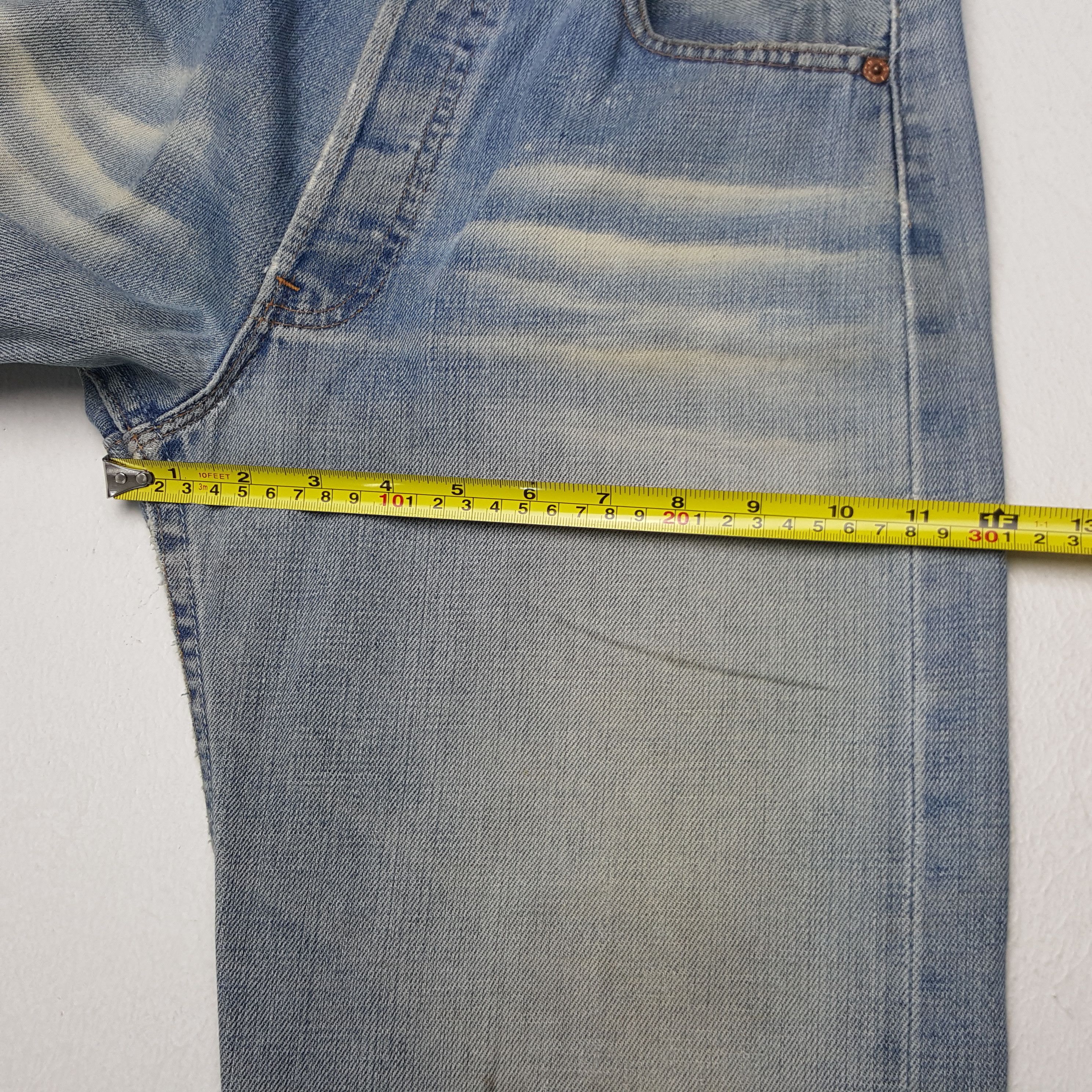 Levi's × Vintage Vintage Levi's 501 Distressed Style Denim Jeans Size US 26 / EU 42 - 9 Thumbnail