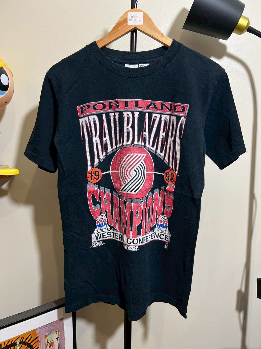 NBA × Vintage Vintage 1992's Portland Trail Blazers shirt NBA bnz02 Size US S / EU 44-46 / 1 - 3 Thumbnail