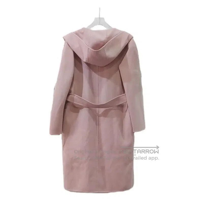 Max Mara MaxMara Pink Wool Women's Coat . Size XS / US 0-2 / IT 36-38 - 2 Thumbnail