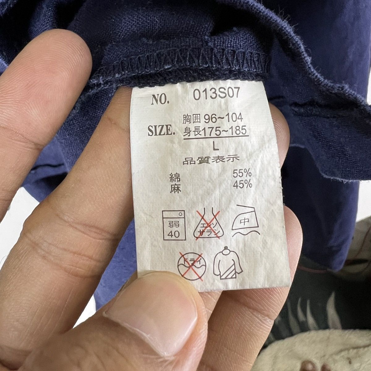 Independent Trading Co. × Independent Truck Co. 💥 INDEPENDENT TRUCK INDIGO KIMONO Size US L / EU 52-54 / 3 - 10 Thumbnail
