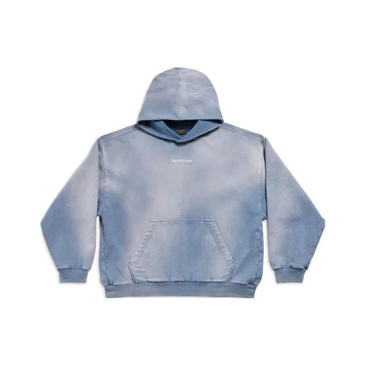 Balenciaga Balenciaga FW23 Logo Print Casual Hoodie 0079 Size US S / EU 44-46 / 1 - 1 Thumbnail