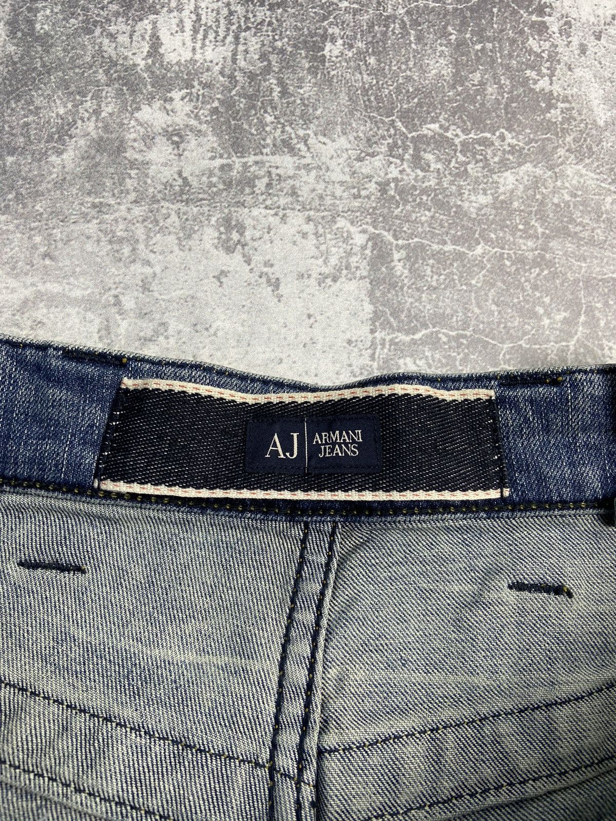 Other RARE Armani Jeans Y2K Vintage Baggy Dirty Distressed Pants Size US 33 - 20 Thumbnail