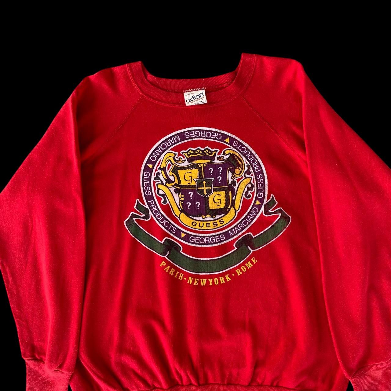 Georges Marciano VINTAGE 80S GEORGES MARCIANO GUESS CREWNECK Size US XL / EU 56 / 4 - 5 Thumbnail