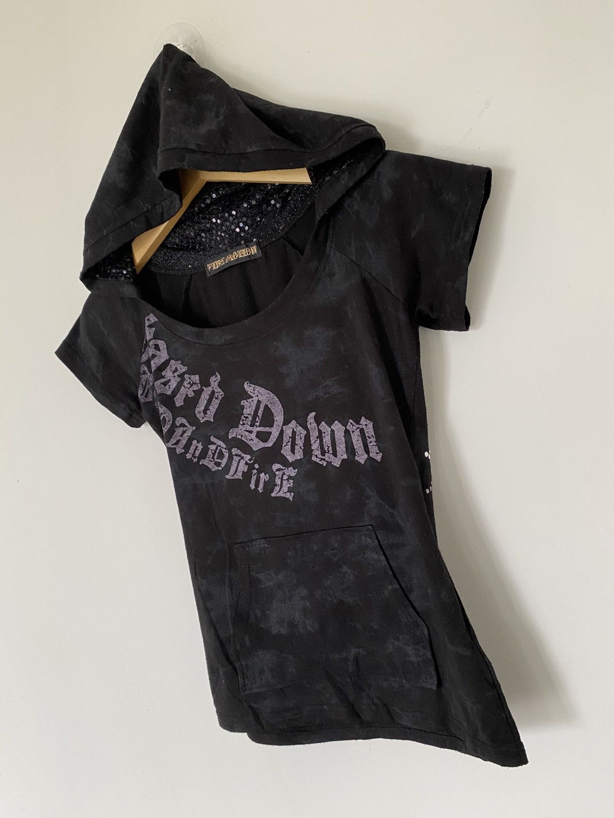 Japanese Brand short sleeve black hoodie japanese punk style Size XS / US 0-2 / IT 36-38 - 9 Thumbnail