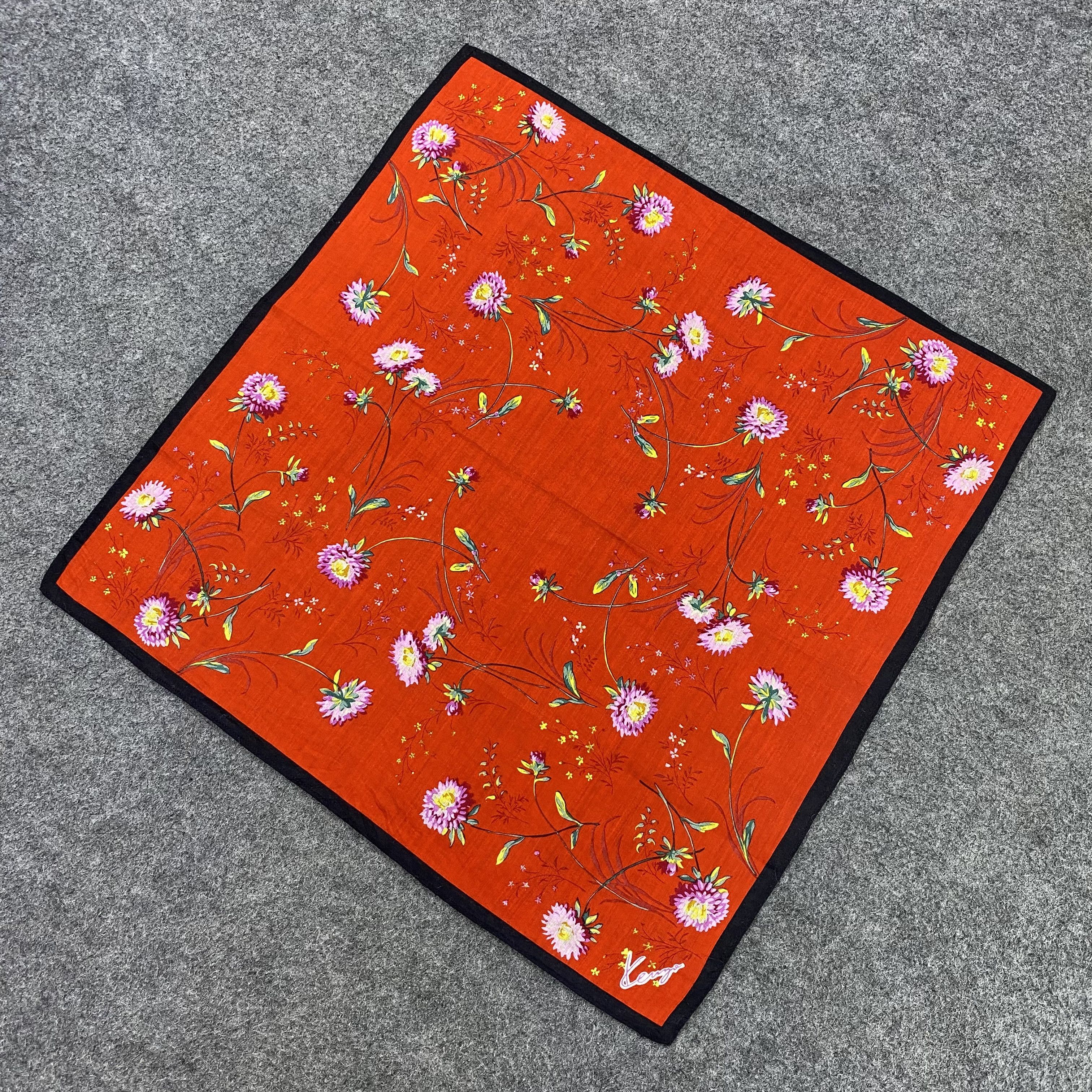 Kenzo Kenzo Handkerchief Neckerchief Bandana-B1633 Size ONE SIZE - 4 Thumbnail
