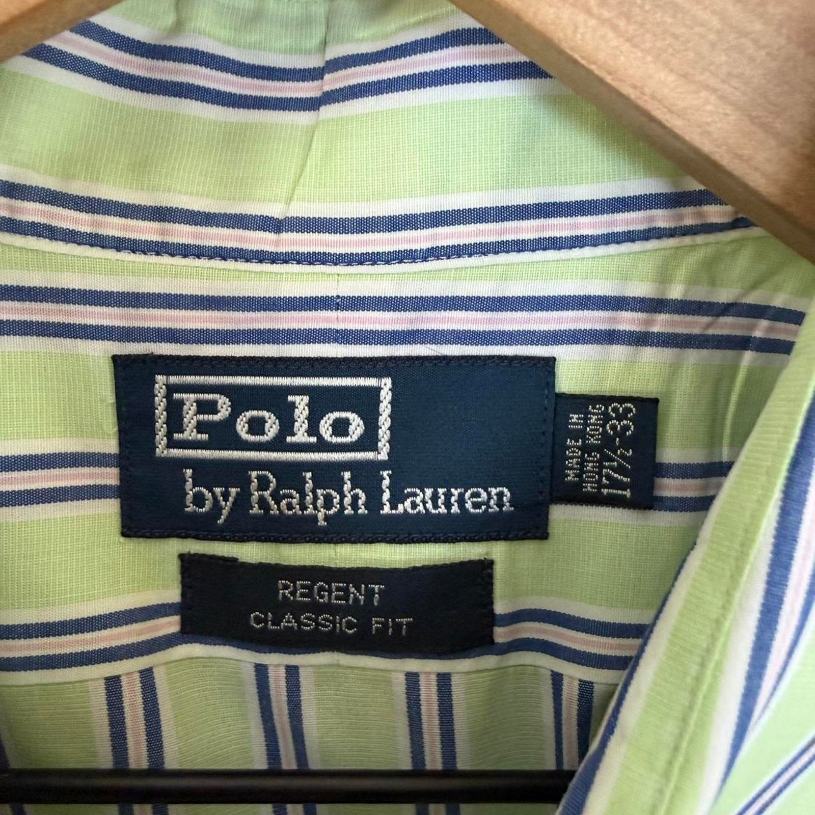 Polo Ralph Lauren Vintage 90s Polo Ralph Lauren Striped Button Up Shirt Size US XXL / EU 58 / 5 - 5 Thumbnail