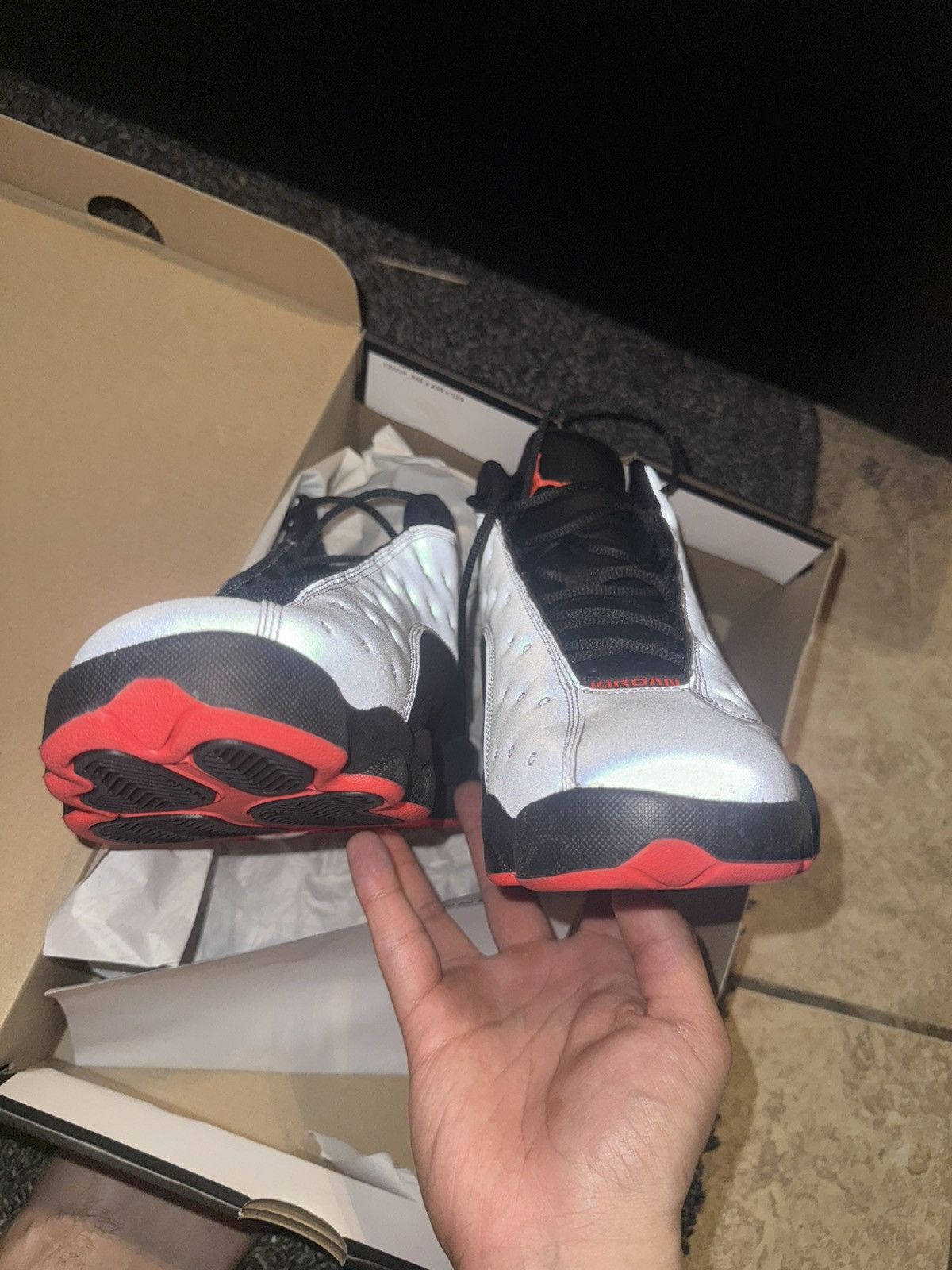 Jordan Brand Jordan 13 premium PRM reflective 3M Size US 10.5 / EU 43-44 - 2 Thumbnail