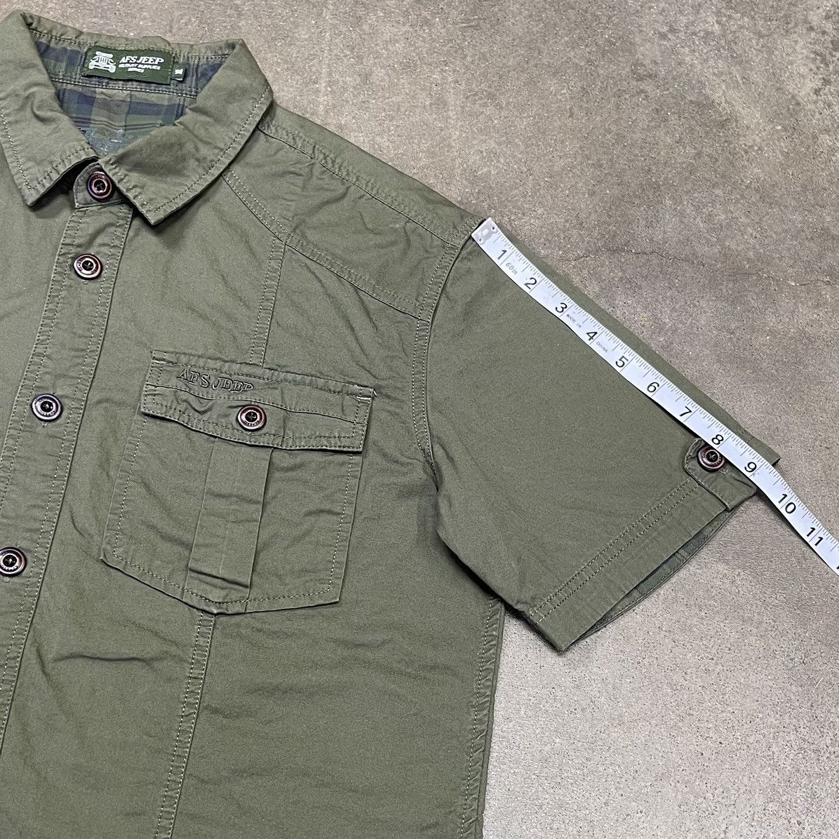Jeep Jeep Tactical Grunt Short Sleeve Button Up Shirt Size US XL / EU 56 / 4 - 8 Thumbnail