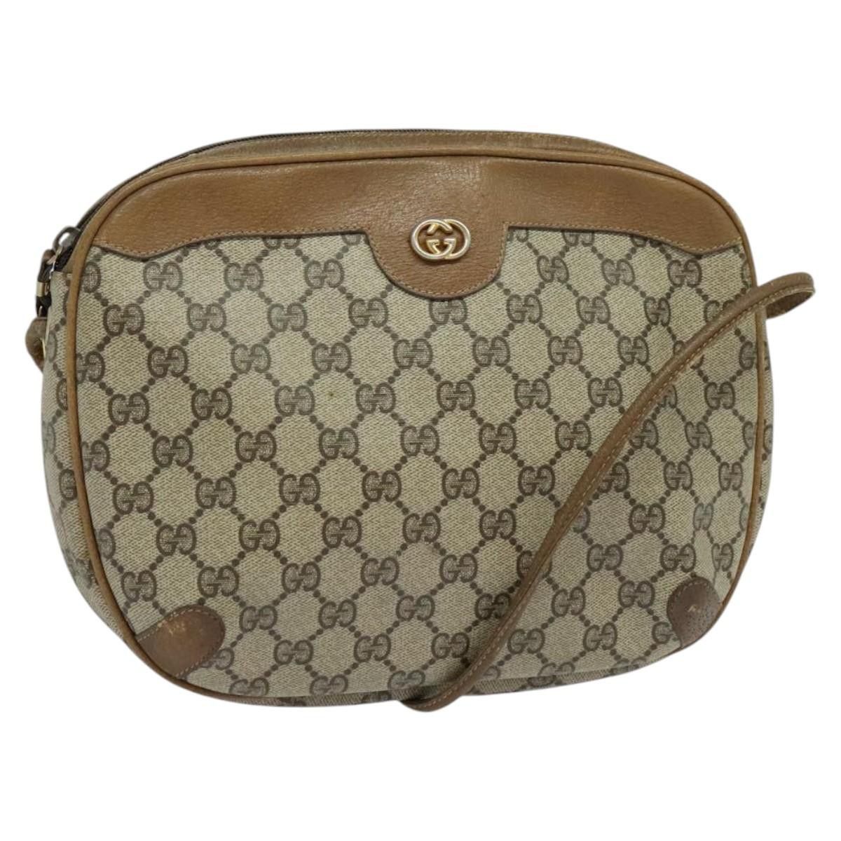 Gucci GUCCI GG Supreme Shoulder Bag Pvc Beige 001 104 001 104 Size ONE SIZE - 1 Thumbnail