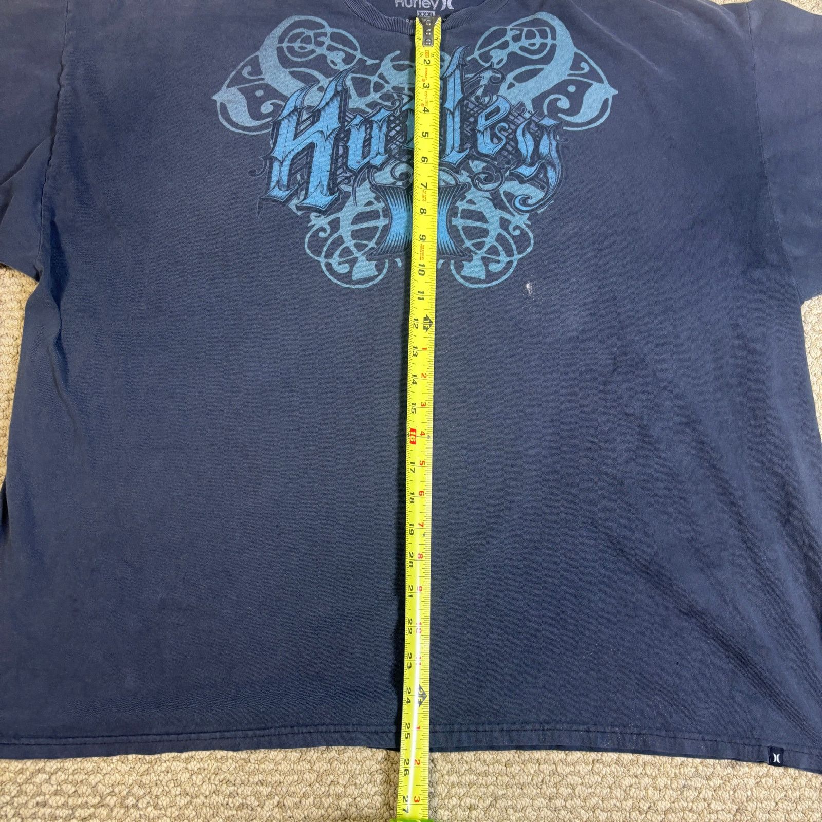 Hurley y2k 2000s Hurley affliction grunge style tshirt 3XL surfwear Size US XXL / EU 58 / 5 - 8 Thumbnail