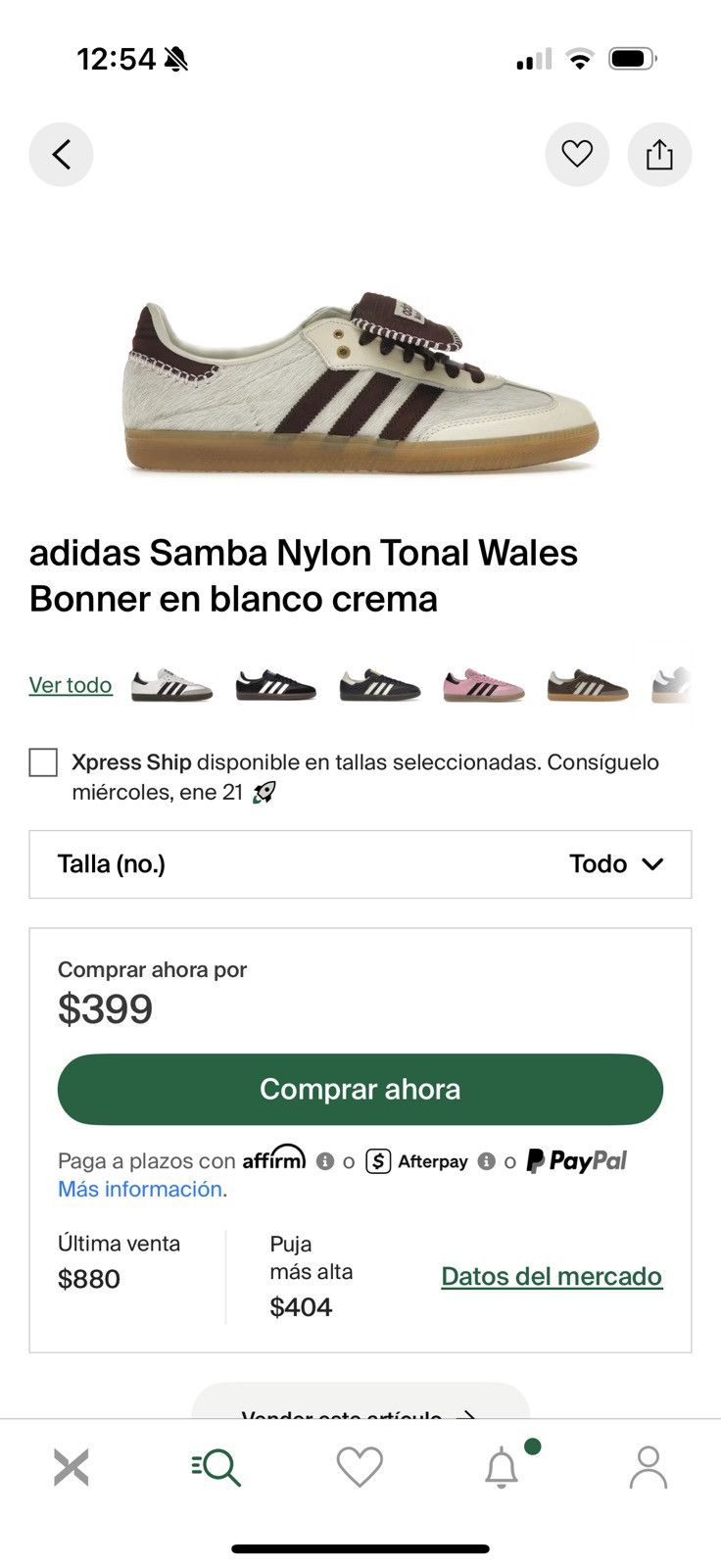 Wales Bonner Samba wales bonner Size US 8.5 / EU 41-42 - 6 Thumbnail