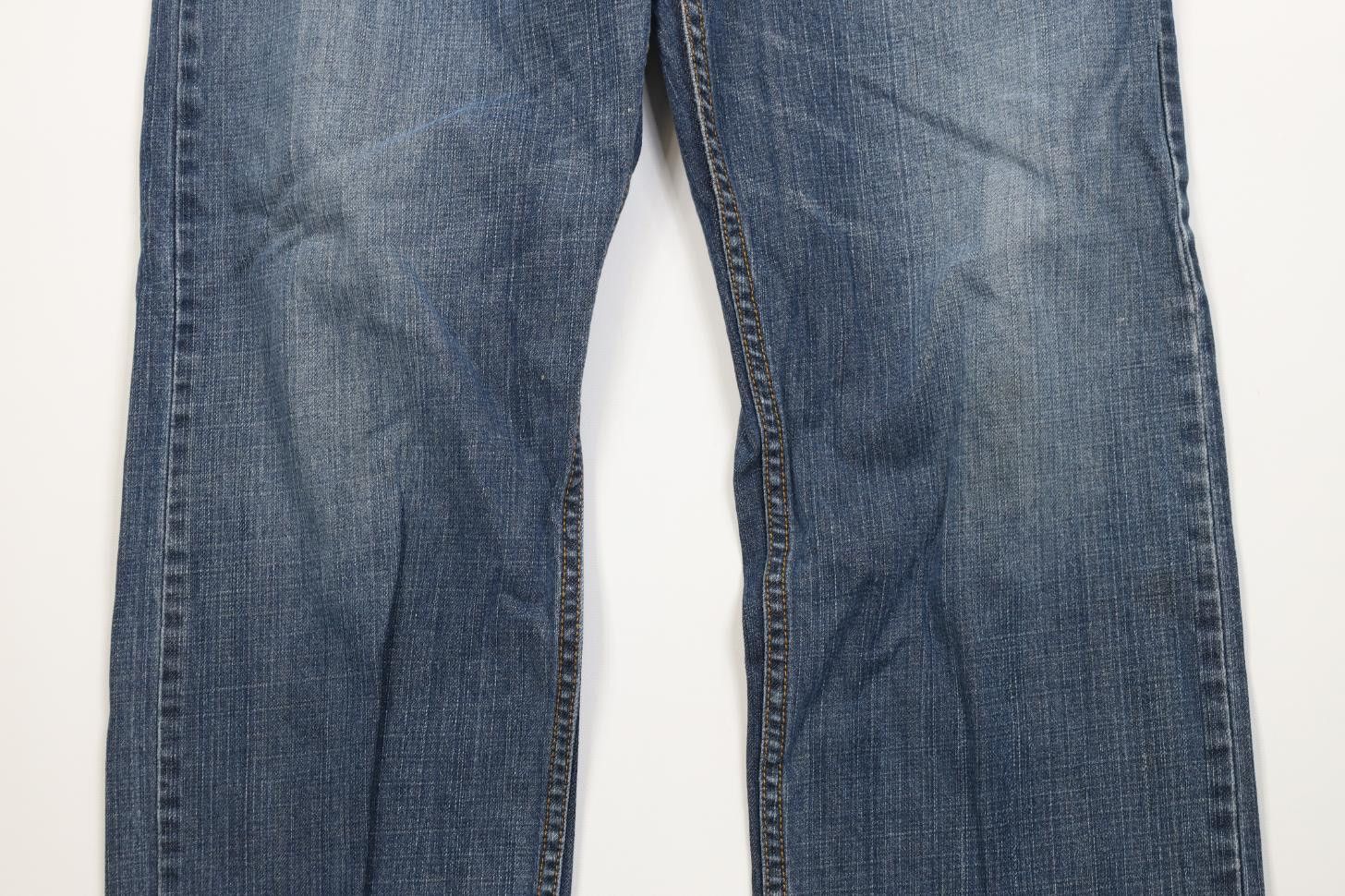 Levi's Vintage Y2K Levis 559 Relaxed Straight Wide Leg Jeans Blue Size US 33 - 3 Thumbnail
