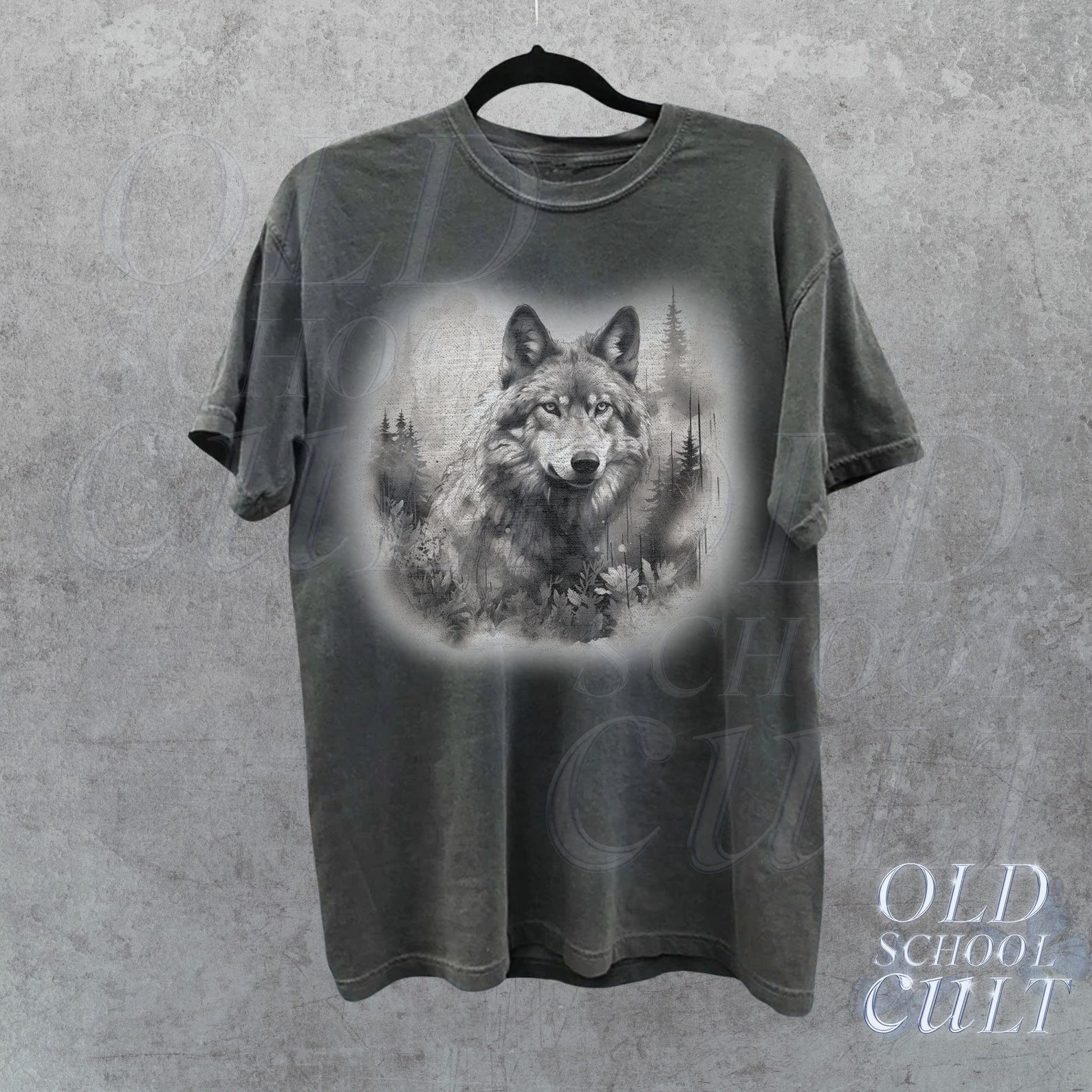 The Unbranded Brand Wolf 90s Nostalgia Graphic Shirt Size US L / EU 52-54 / 3 - 3 Thumbnail