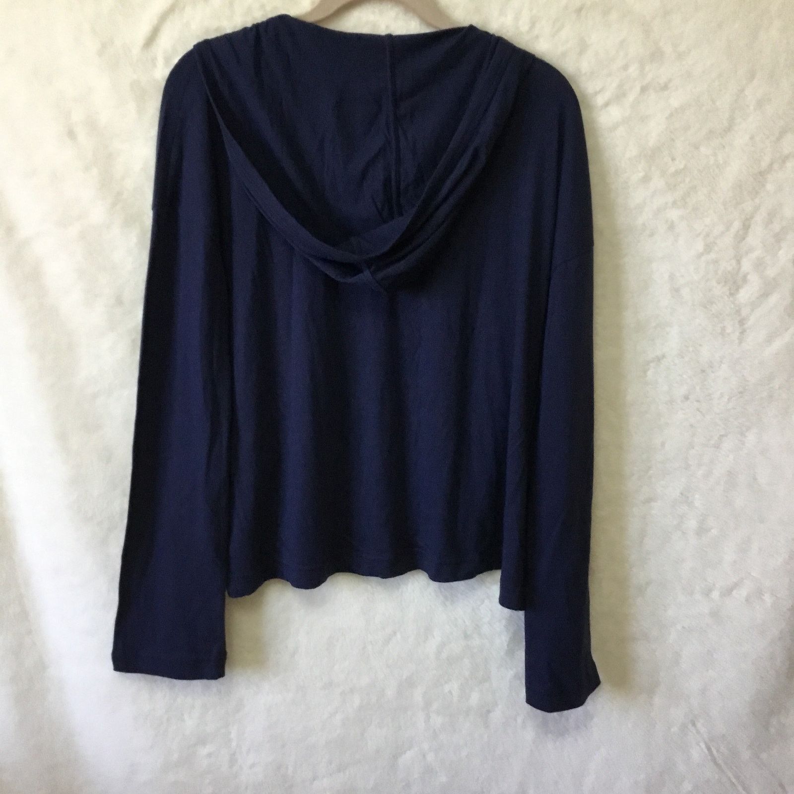 Gap GAP Navy Blue Knit Hoodie Size XS / US 0-2 / IT 36-38 - 7 Thumbnail